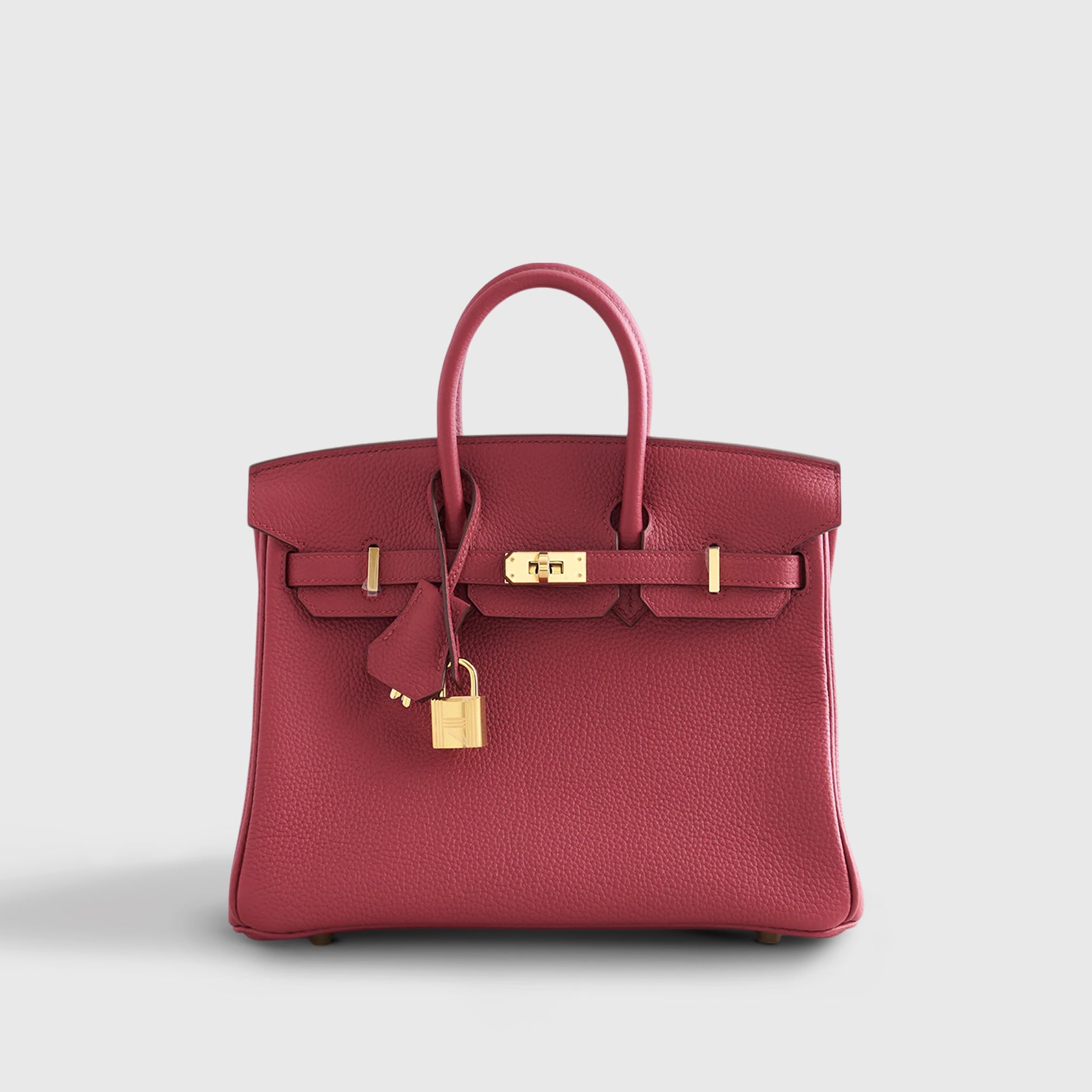 Hermès Birkin 25 Togo Rubis Gold Hardware - eliteUSA