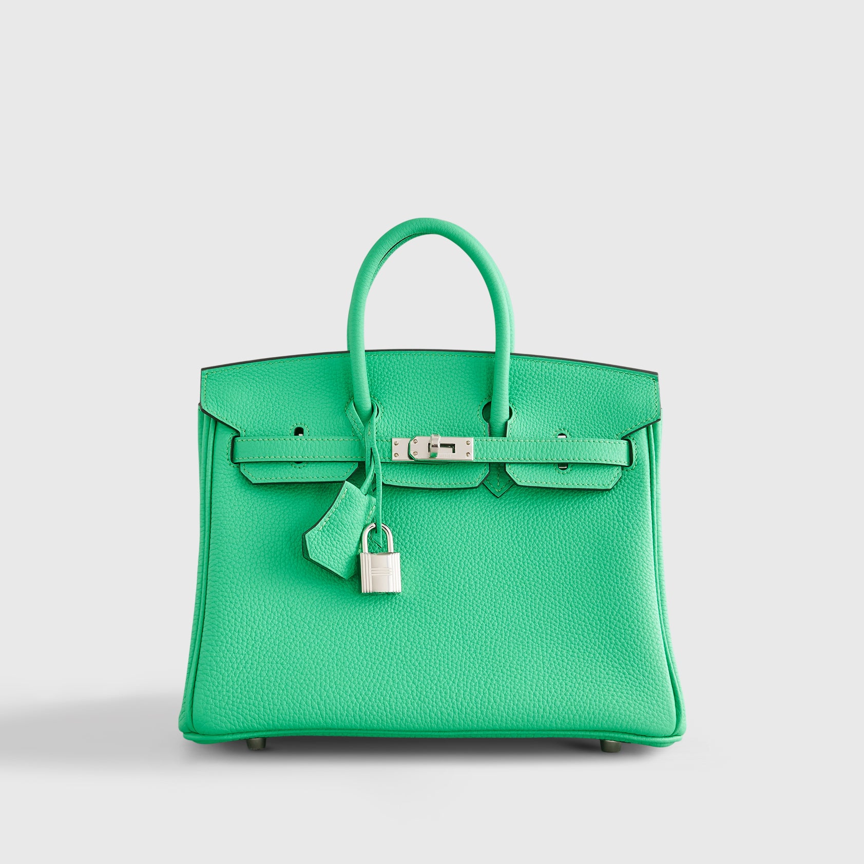 Hermès Birkin 25 Togo Vert Comics Palladium Hardware - eliteUSA