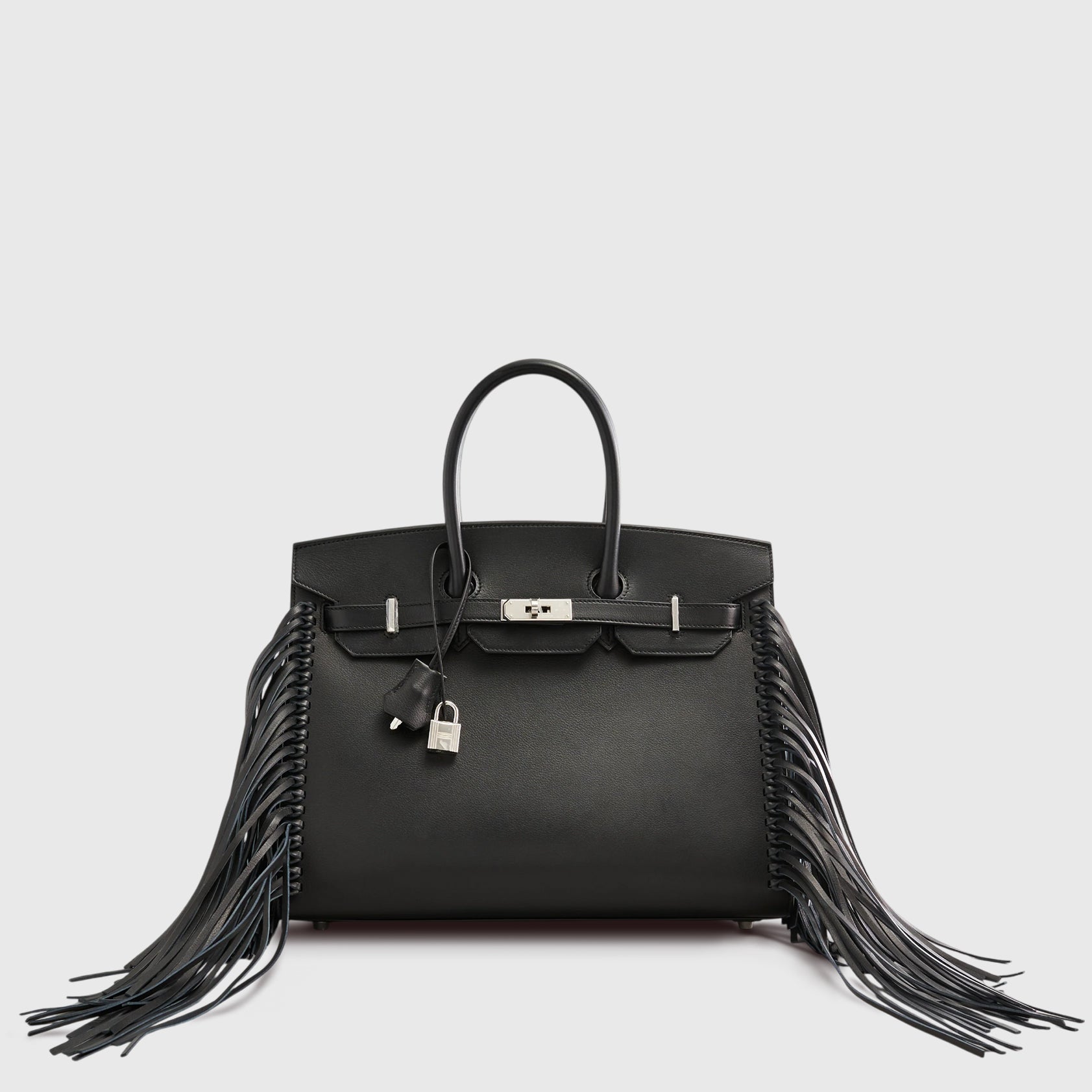 Hermès Birkin Anate Fringe 35 Black Palladium Hardware - eliteUSA