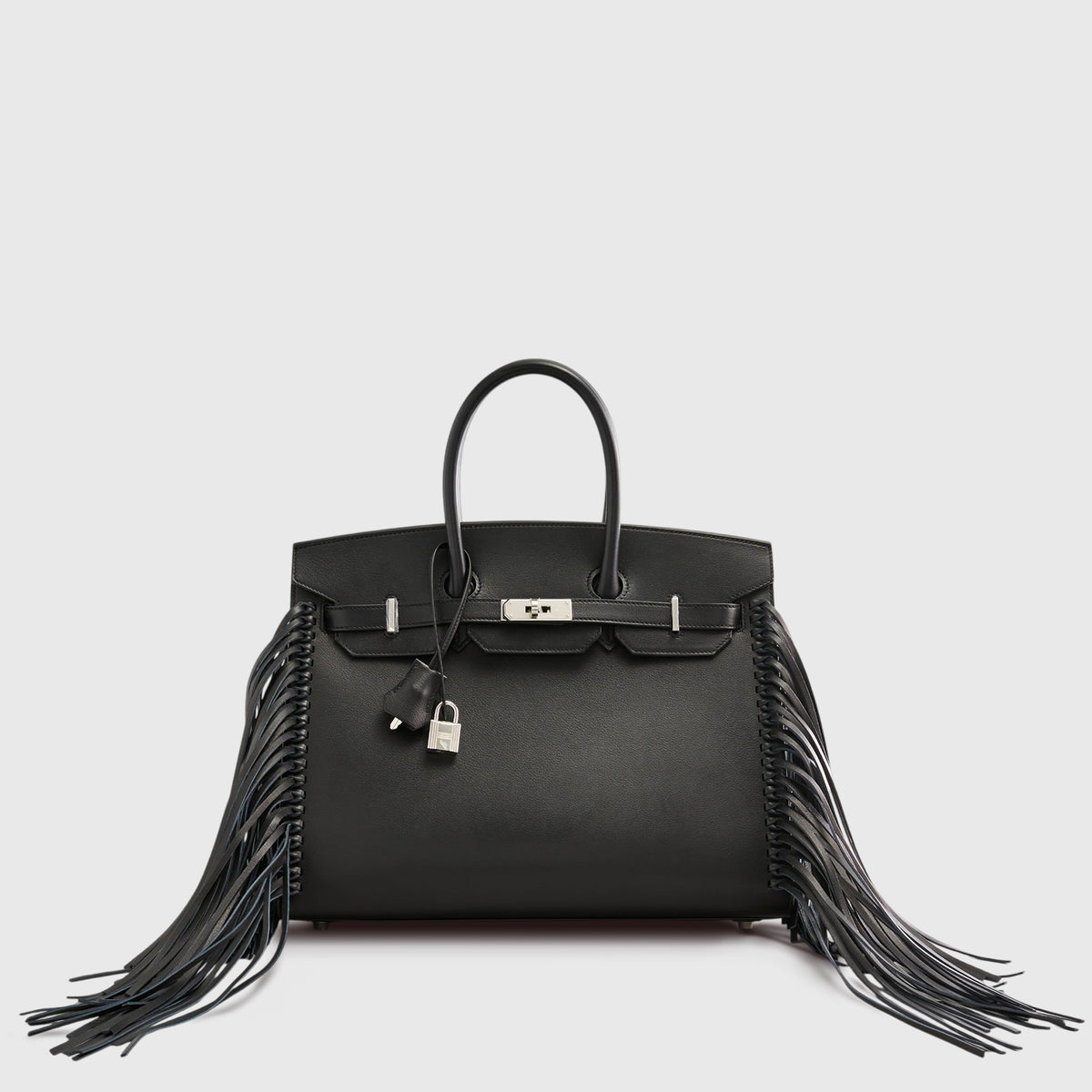 Hermès Birkin Anate Fringe 35 Black Palladium Hardware
