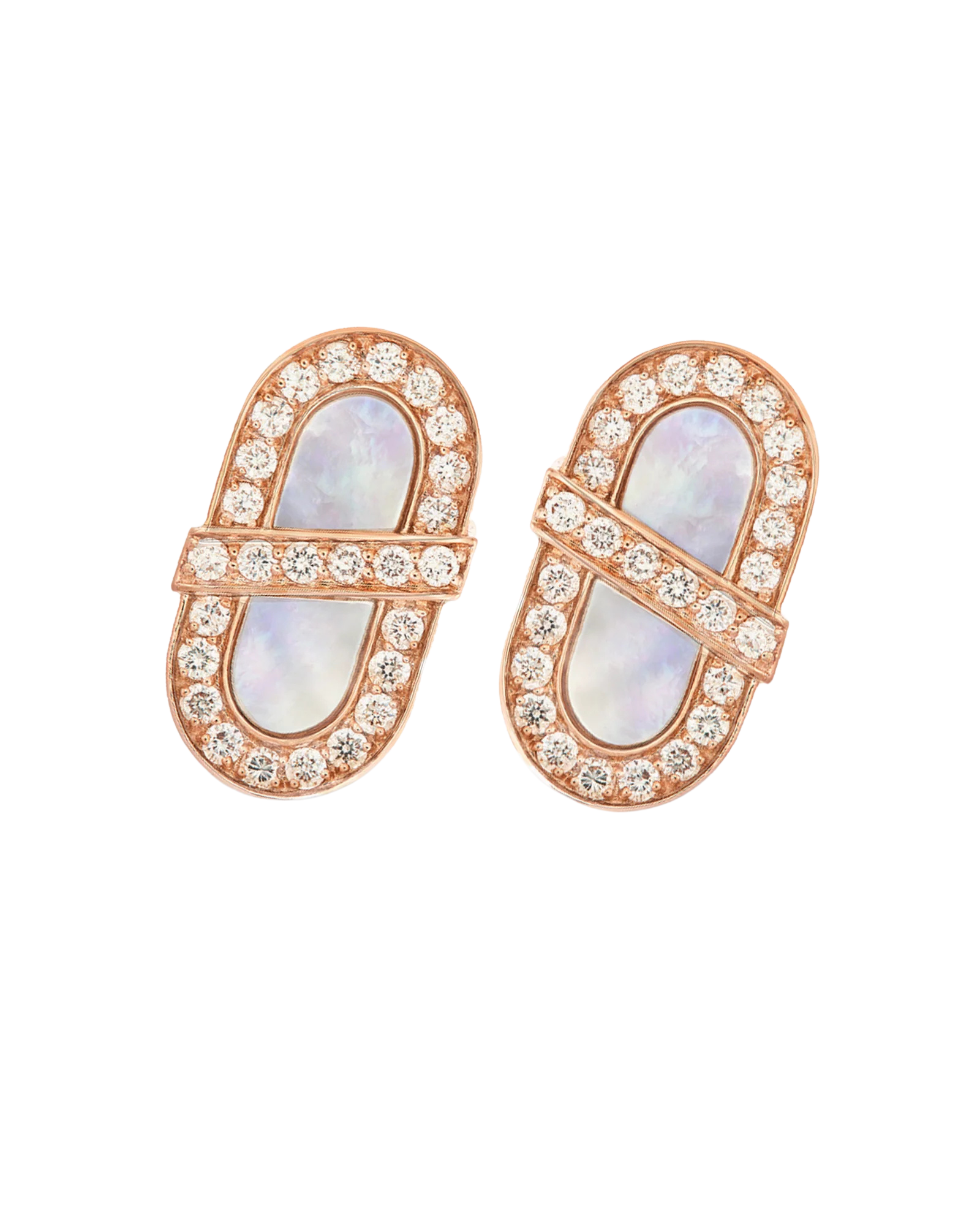 Vitamin Pink Energy Studs - White Mother-Of-Pearl - eliteUSA