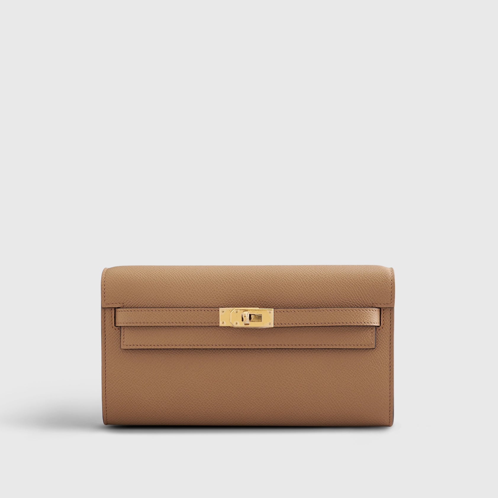 Hermès Kelly To Go Epsom Biscuit/Mauve Sylvester Gold Hardware - eliteUSA
