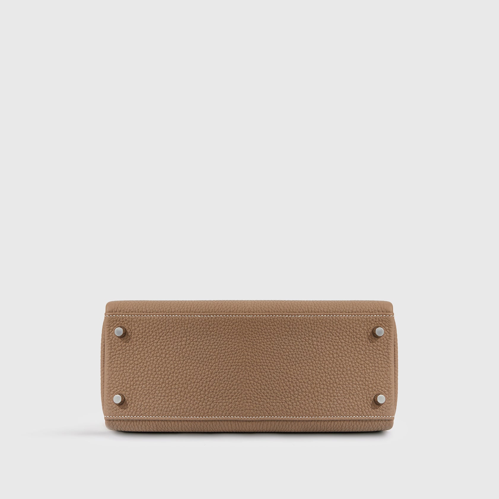 Hermès Kelly 28 Togo Etoupe Palladium Hardware