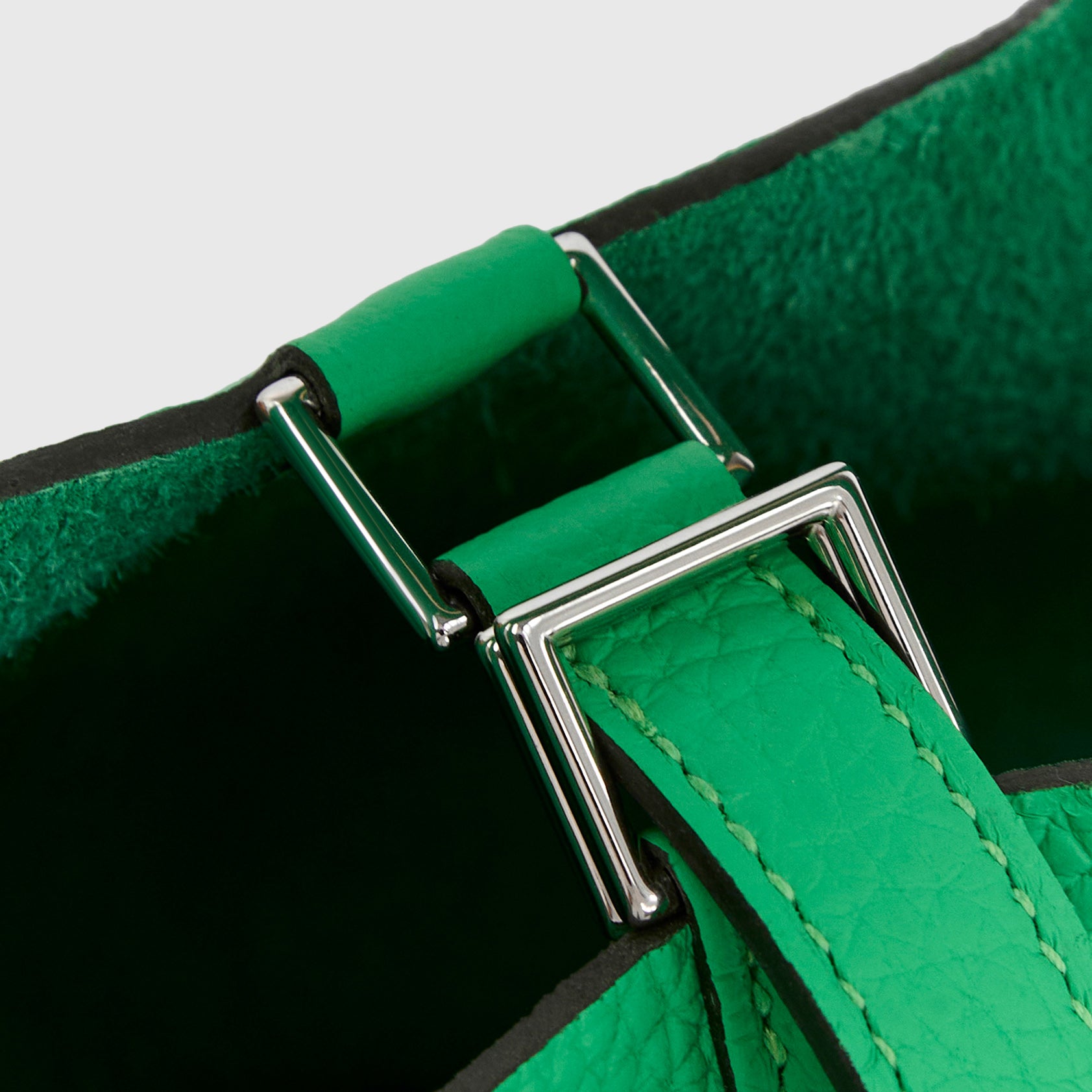 Hermès s Picotin Touch 18 Croc Vert ComicPalladium Hardware
