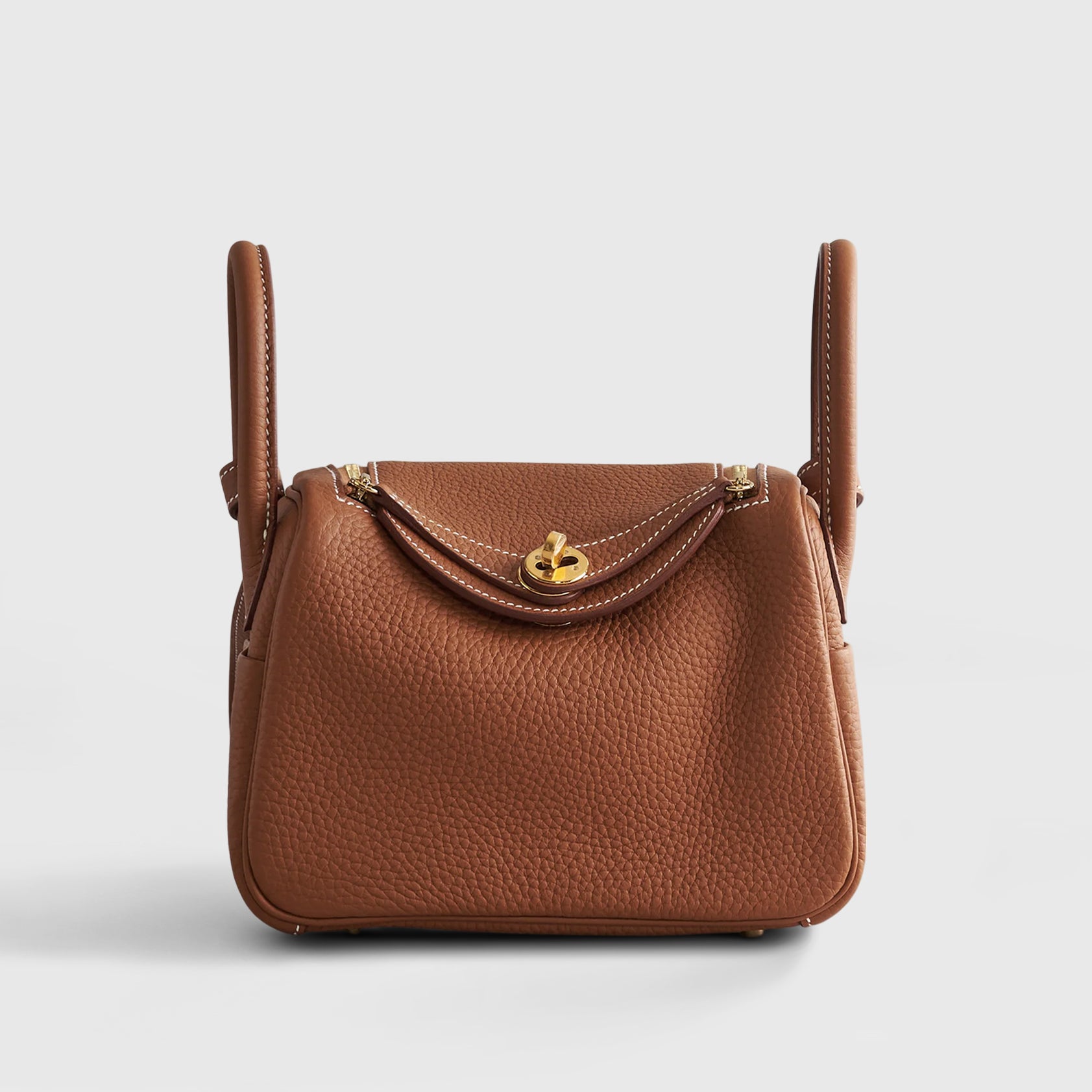 Hermès Lindy 20 Clemence Gold Gold Hardware - eliteUSA