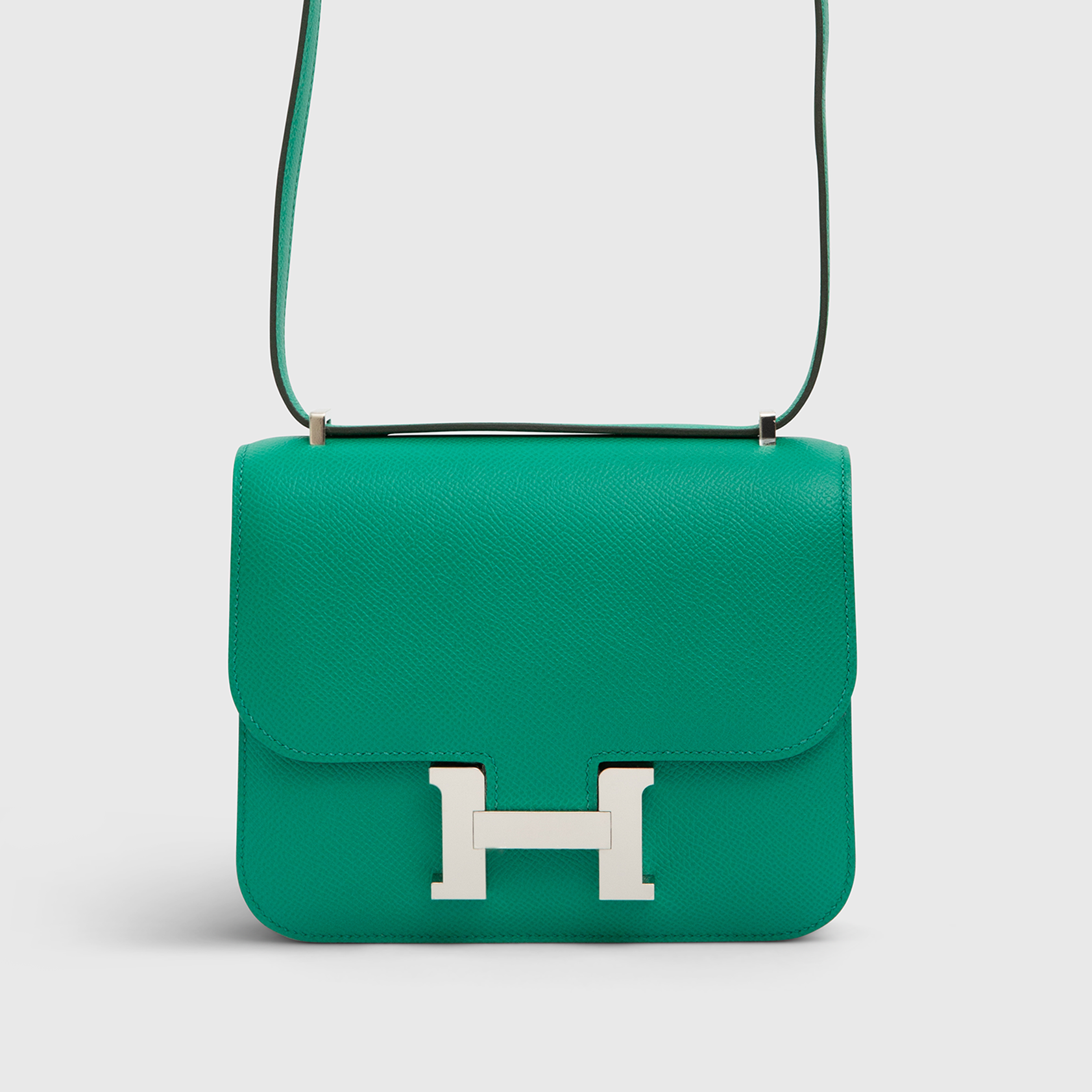 Hermès Constance 18 Epsom Vert Jade Palladium Hardware
