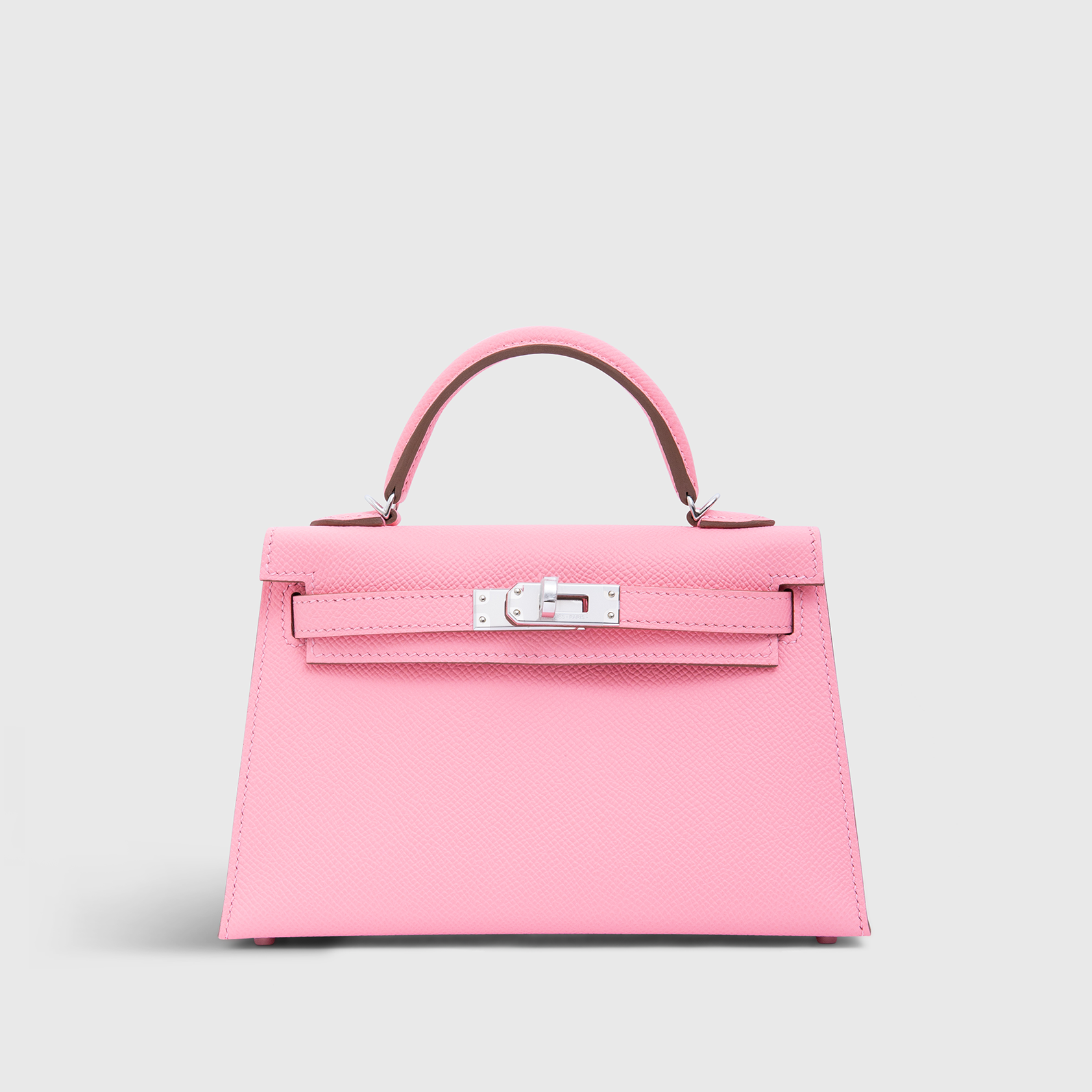 Hermès Kelly Mini Epsom Rose Confetti Palladium Hardware