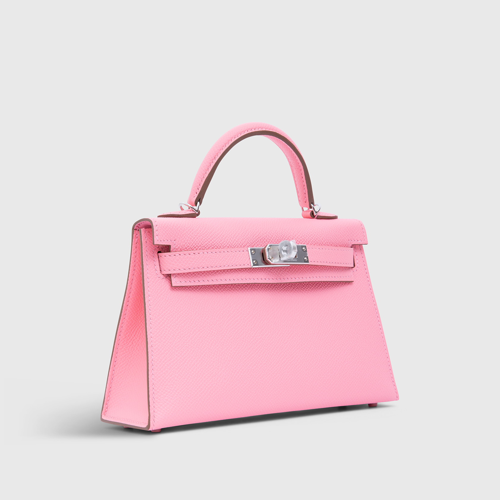 Hermès Kelly Mini Epsom Rose Confetti Palladium Hardware