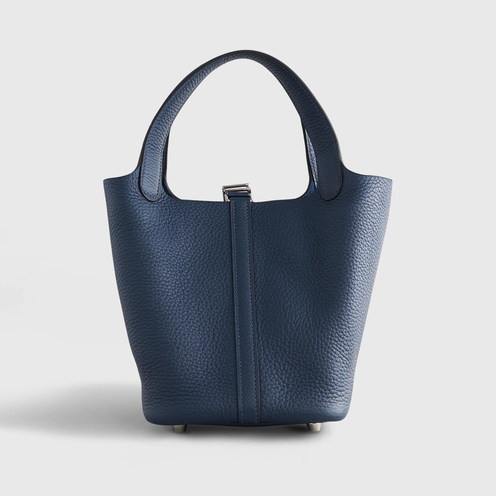 Hermès Picotin 18 Clemence Blue de Prusse Palladium Hardware - eliteUSA