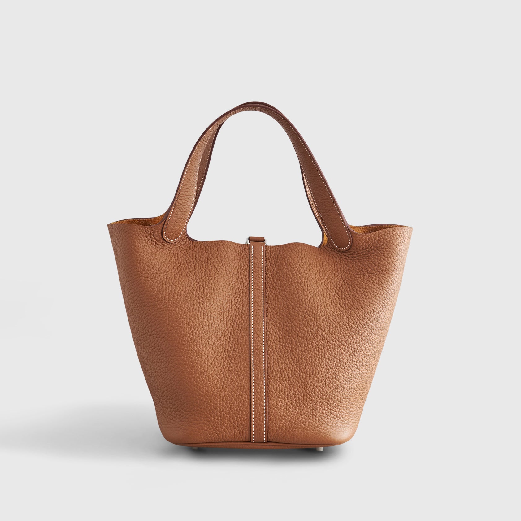 Hermès Picotin 22 Clemence Gold Palladium Hardware - eliteUSA