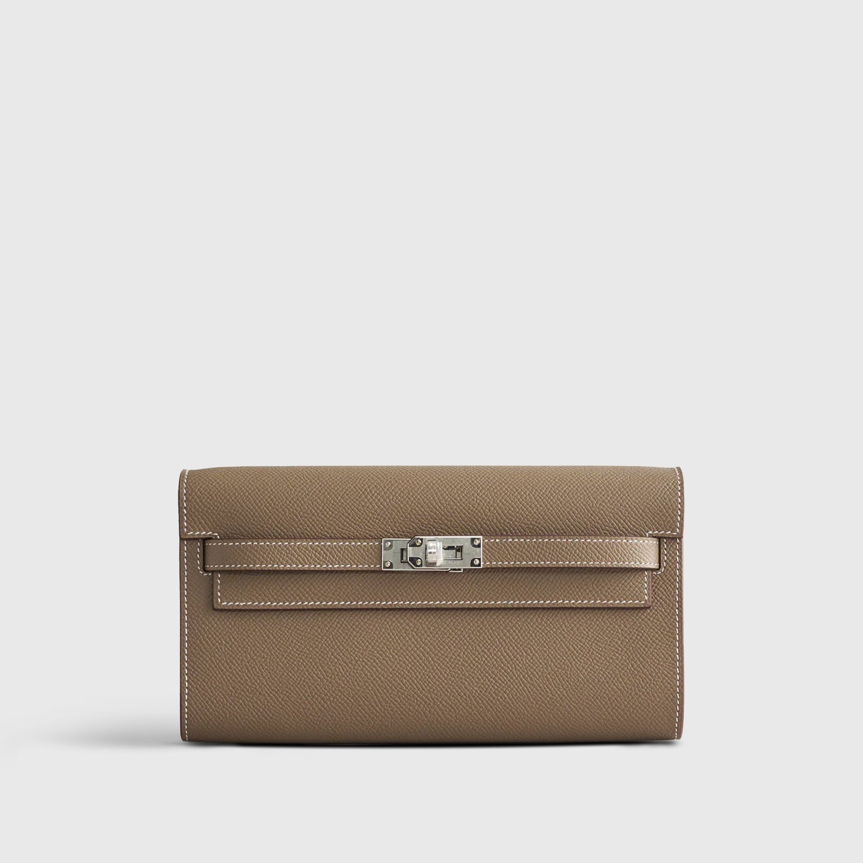 Hermès Kelly To Go Epsom Etoupe Sellier Palladium Hardware - eliteUSA