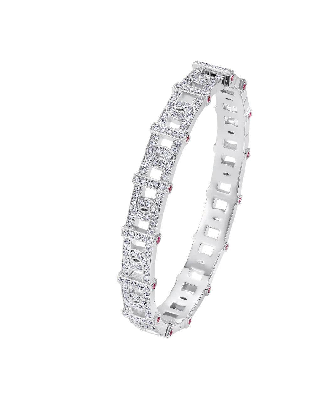 Vitamin Pink Bracelet - Diamond Pave