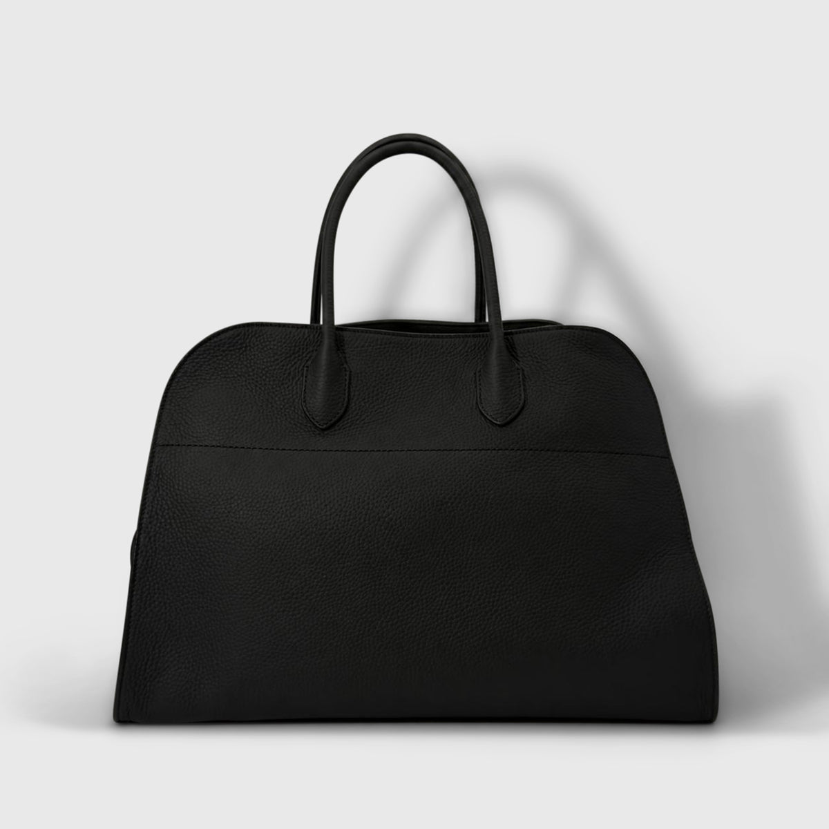 The Row Soft Margaux Pebbled 15 Black