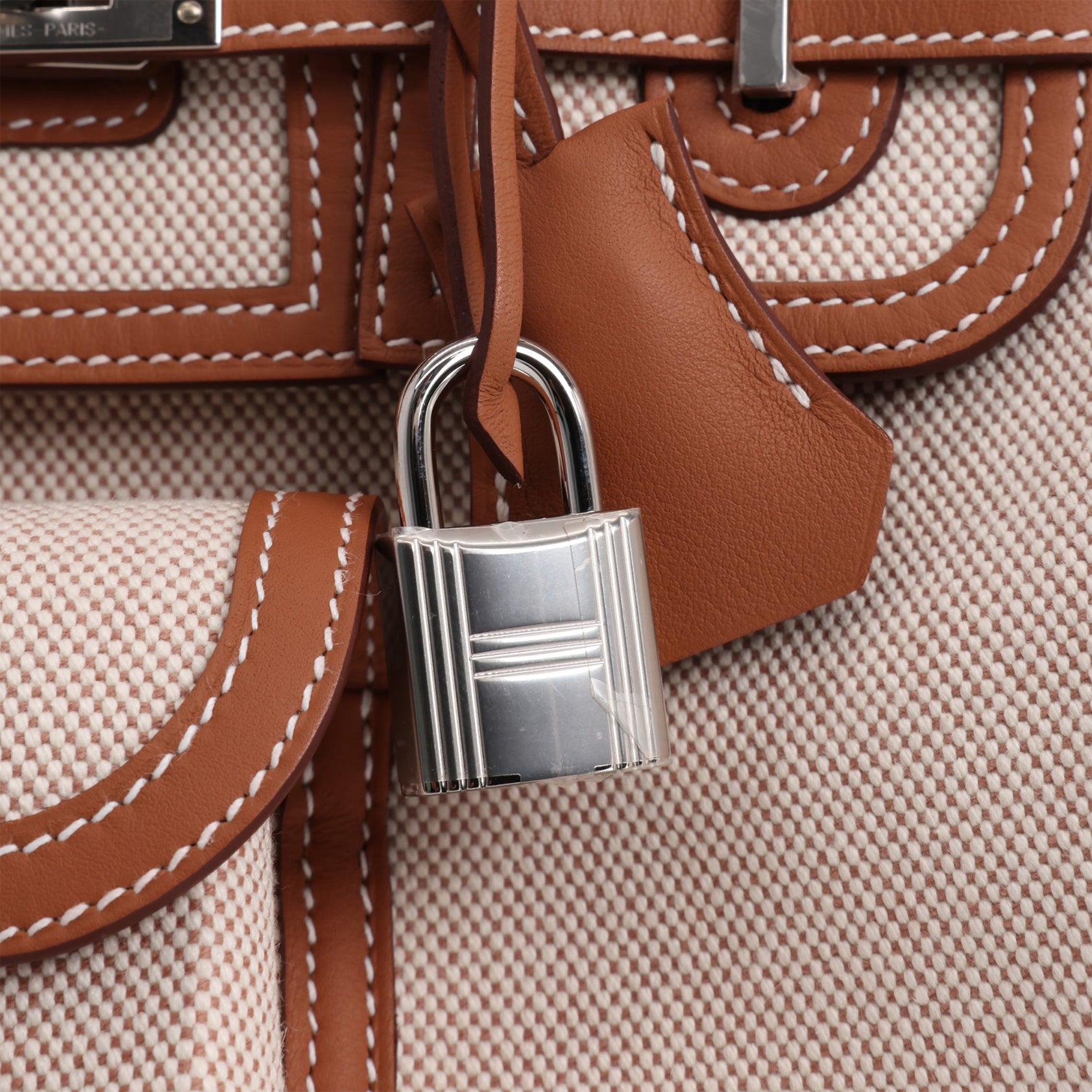 Hermès Birkin Cargo 25 Ecru-Beige/Gold Palladium Hardware