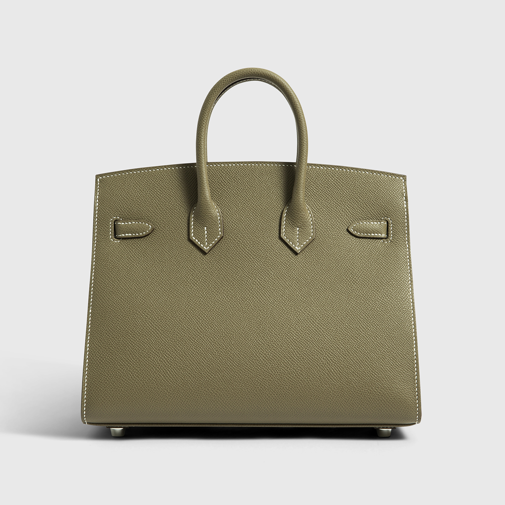 Hermès Birkin 25 Epsom Etoupe Sellier Palladium Hardware