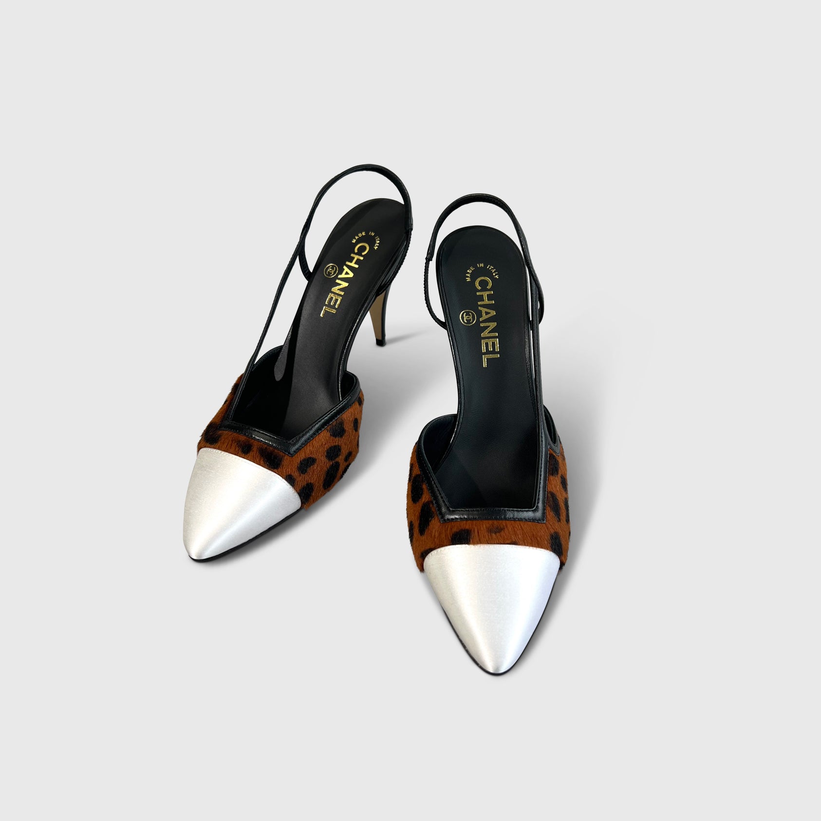 Chanel Pony Hair Slingback
