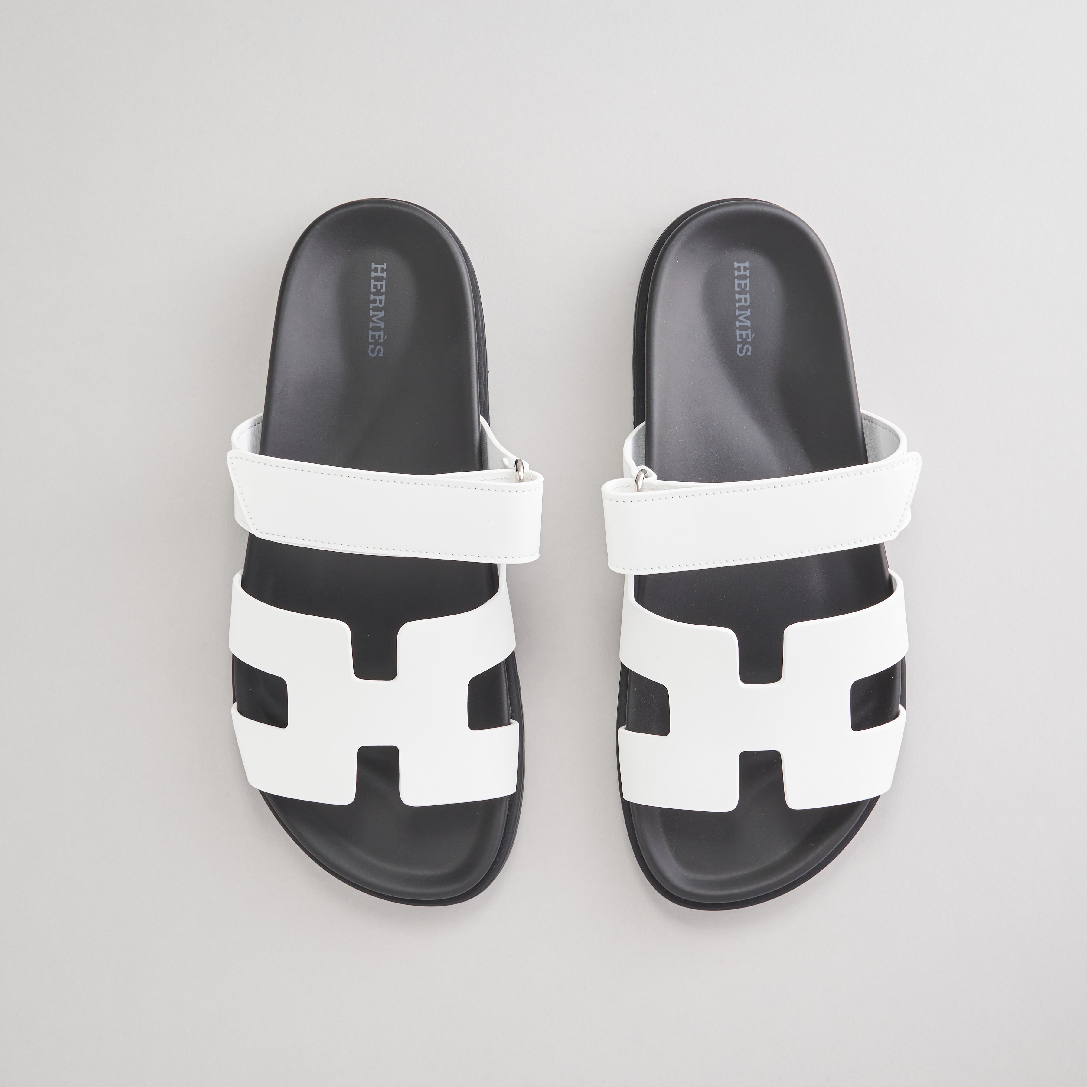 Hermès Chypre Sandals White - eliteUSA