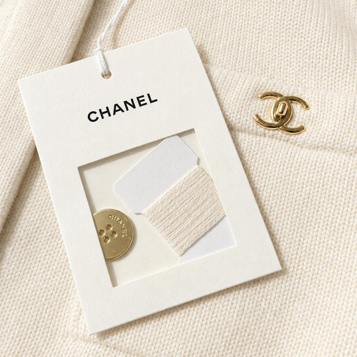 Chanel CC Turnlock Cardigan