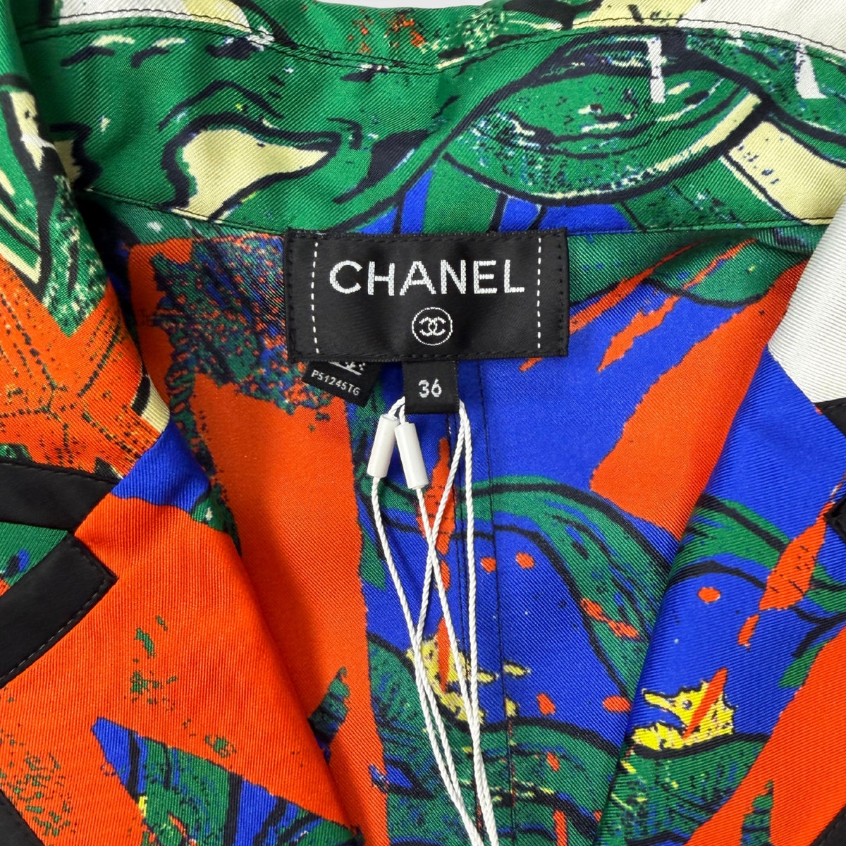 Chanel Coco Beach Silk Set
