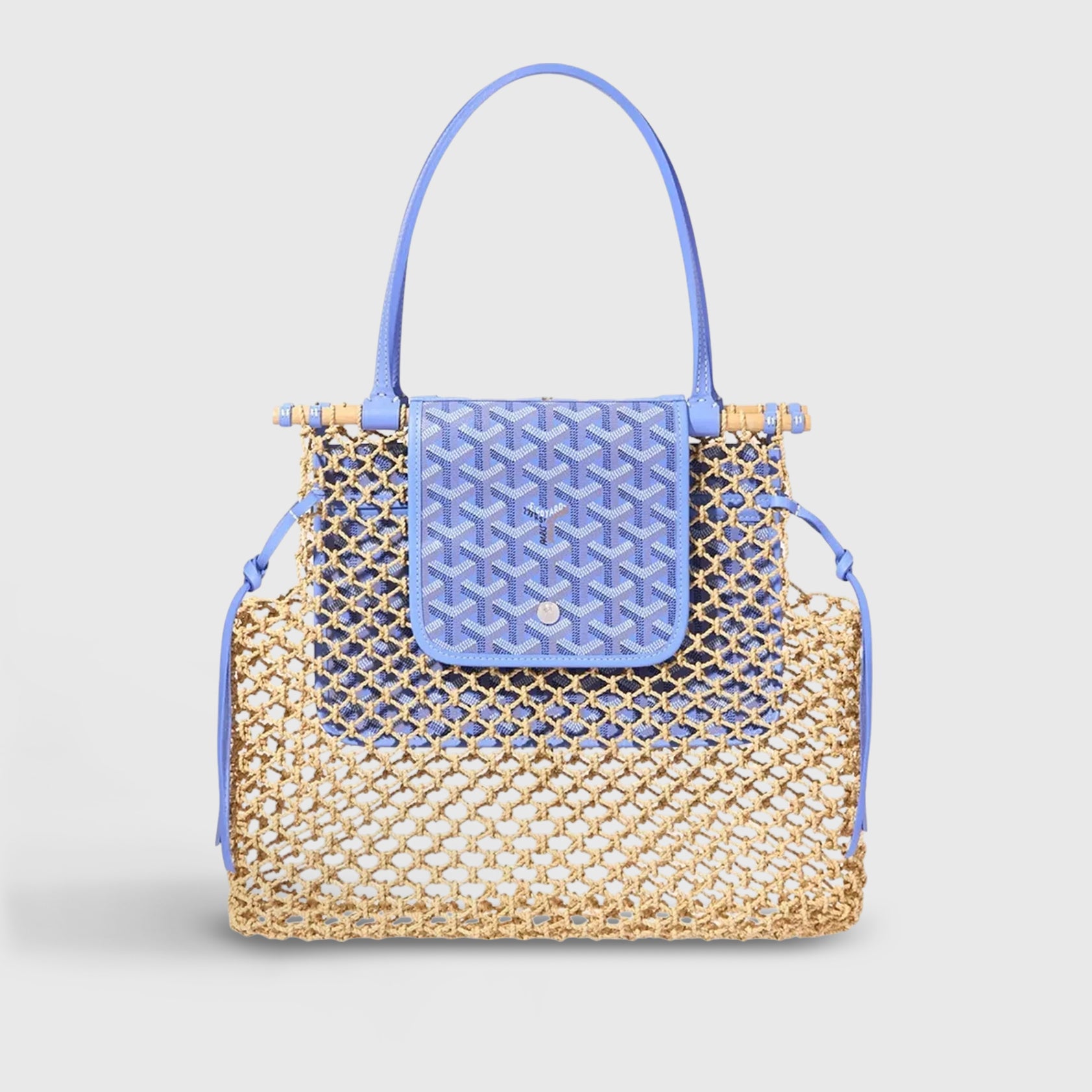 Goyard Aligre Mesh Bag Iris Handbraided