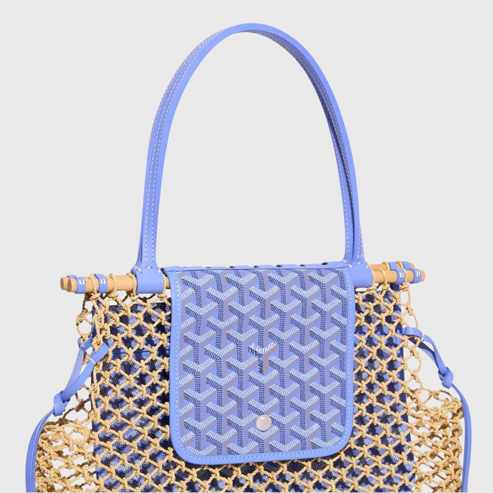 Goyard Aligre Mesh Bag Iris Handbraided