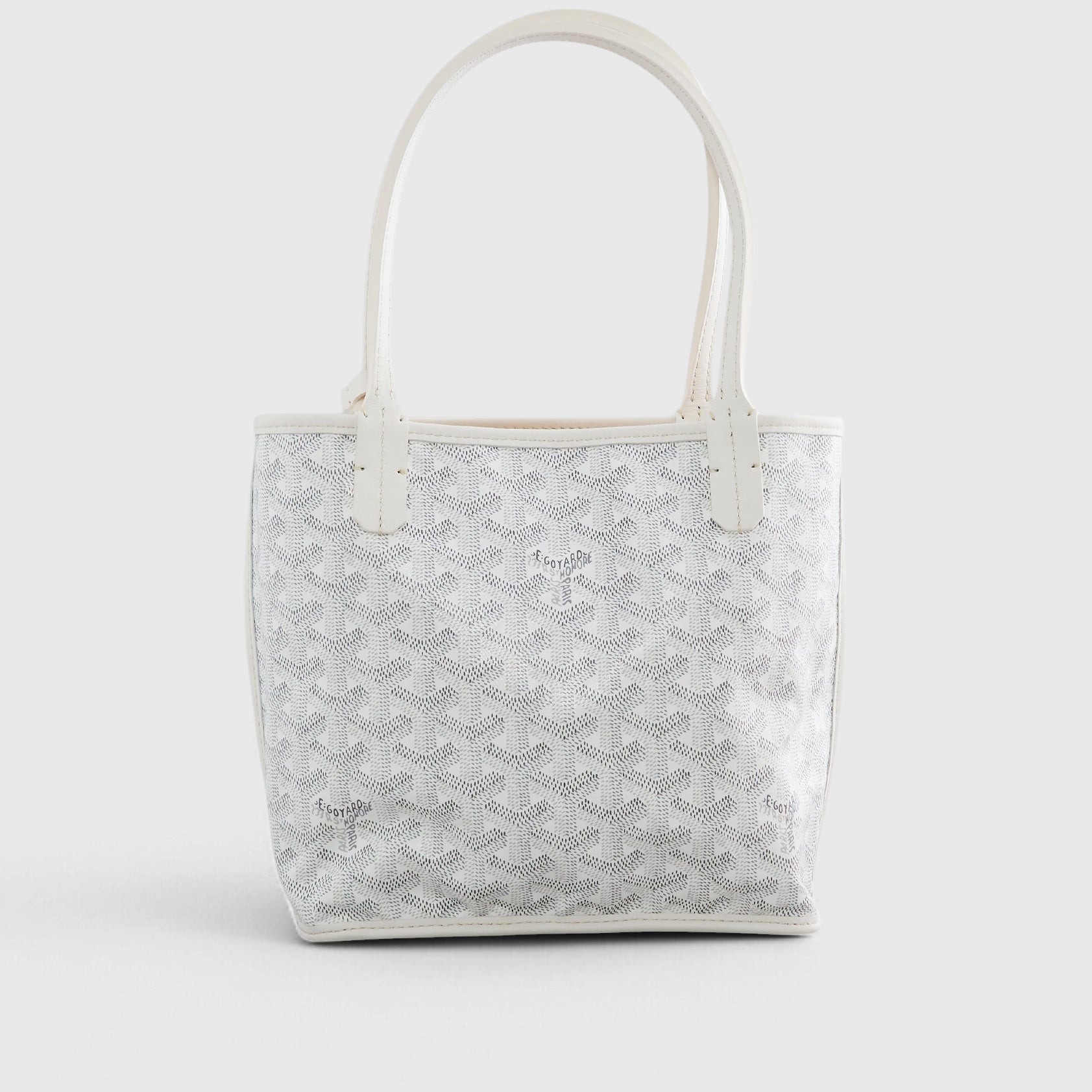 Goyard Anjou Tote Mini White - eliteUSA