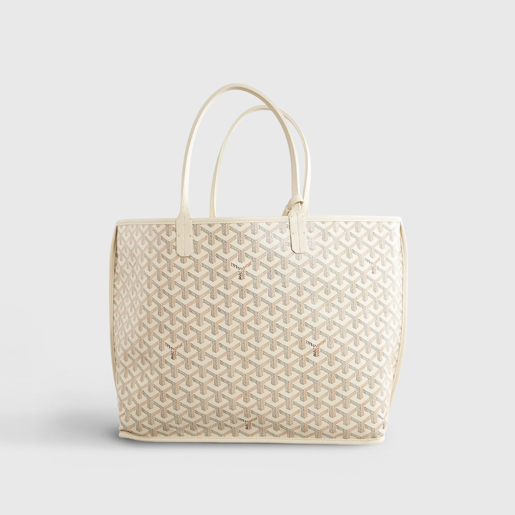 Goyard Anjou Tote PM White Seahorse Limited Edition - eliteUSA