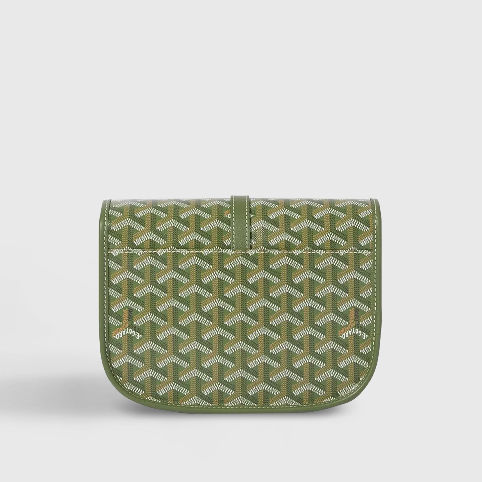 Goyard Belvedere Bag PM Khaki Palladium Hardware Limited Edition