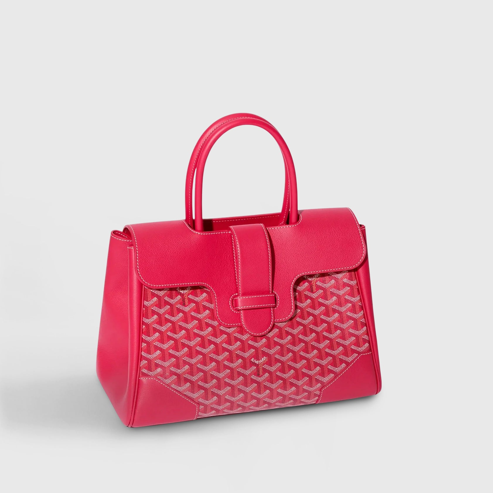 Goyard Cabas Saïgon Tote Bag Fuchsia/Floral Limited Edition
