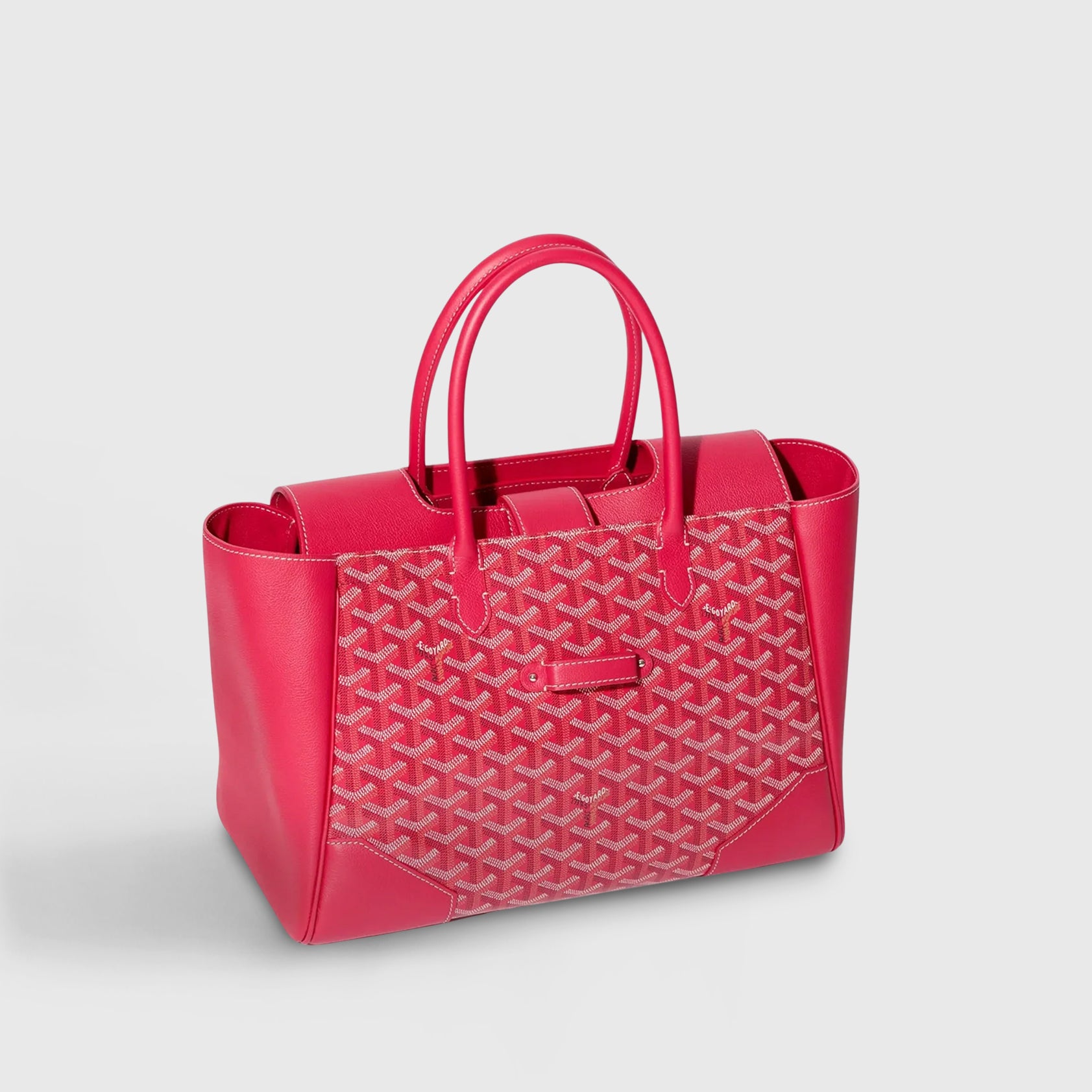 Goyard Cabas Saïgon Tote Bag Fuchsia/Floral Limited Edition
