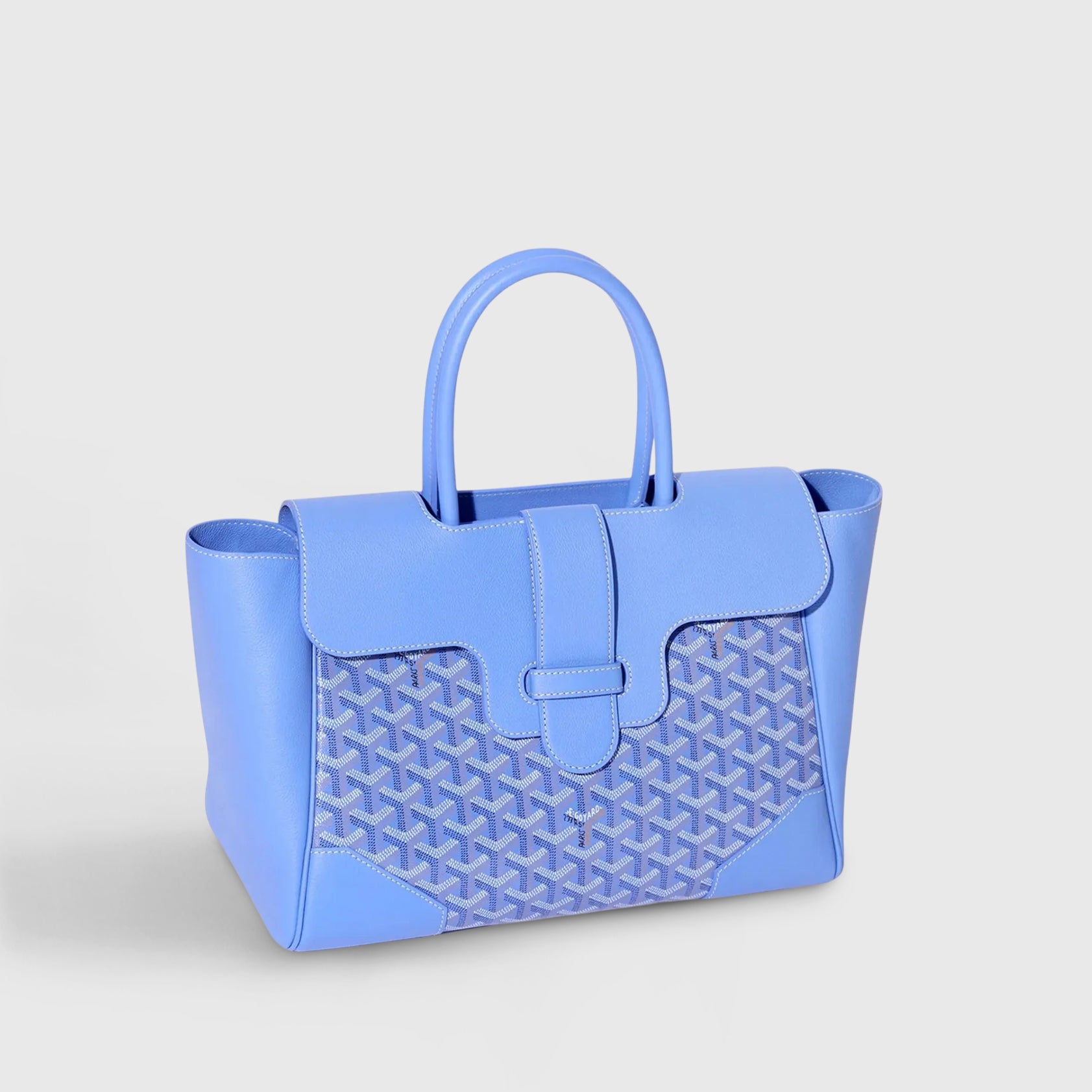 Goyard Cabas Saïgon Tote Bag Iris/Floral Limited Edition