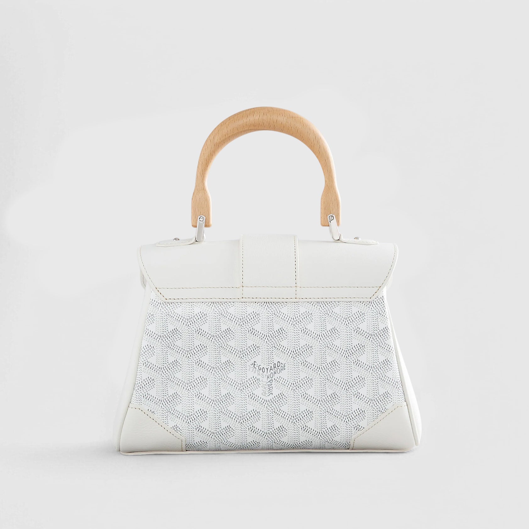 Goyard Saigon Mini White - eliteUSA