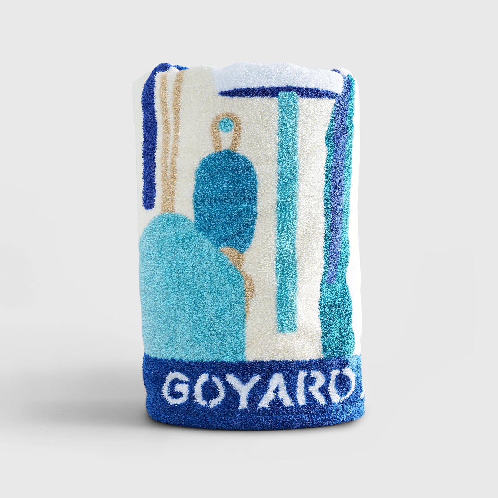 Goyard St. Louis Tote GM Turquoise w/Balise Beach Towel Limited Edition - eliteUSA