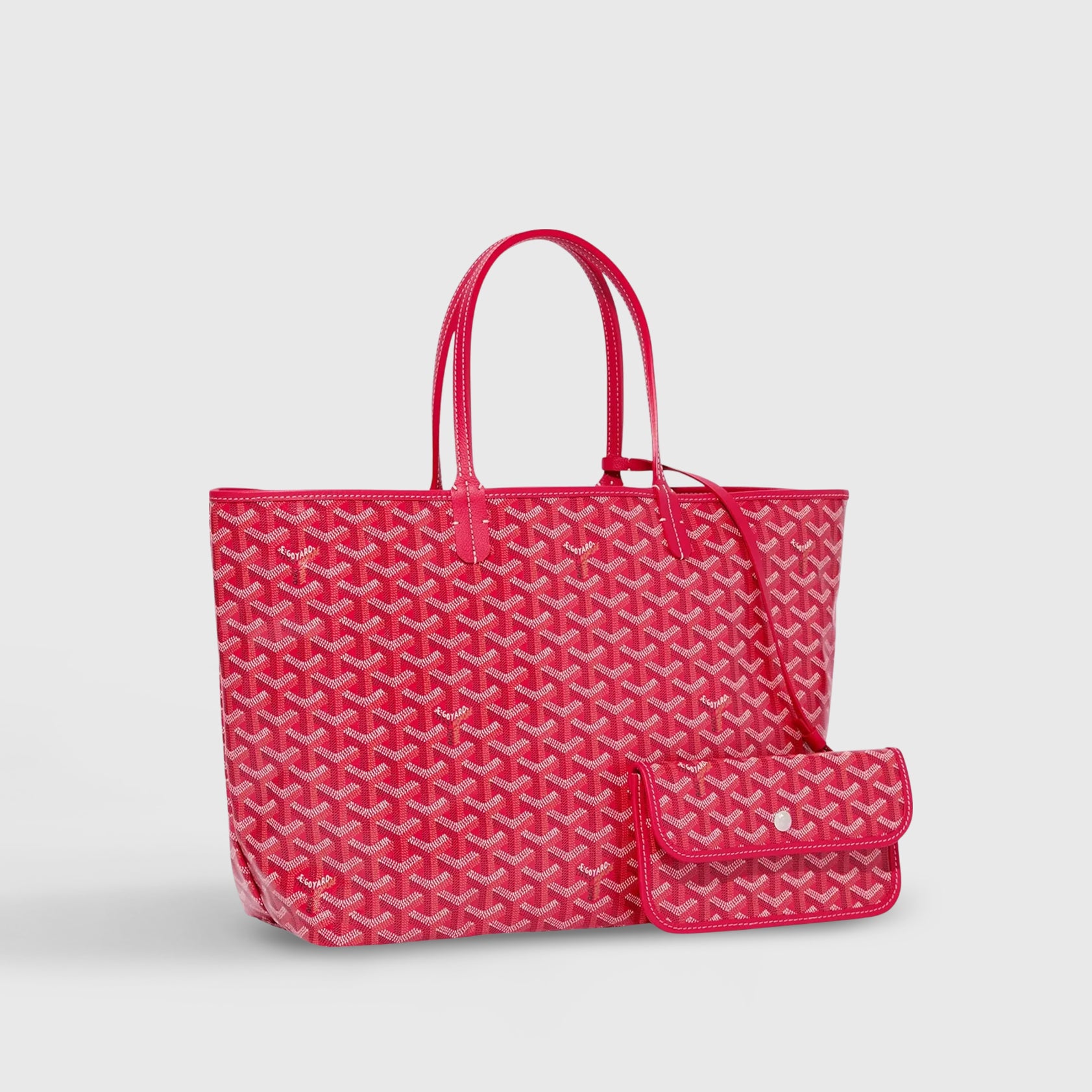 Goyard St. Louis Tote PM Fuchsia/Floral Limited Edition