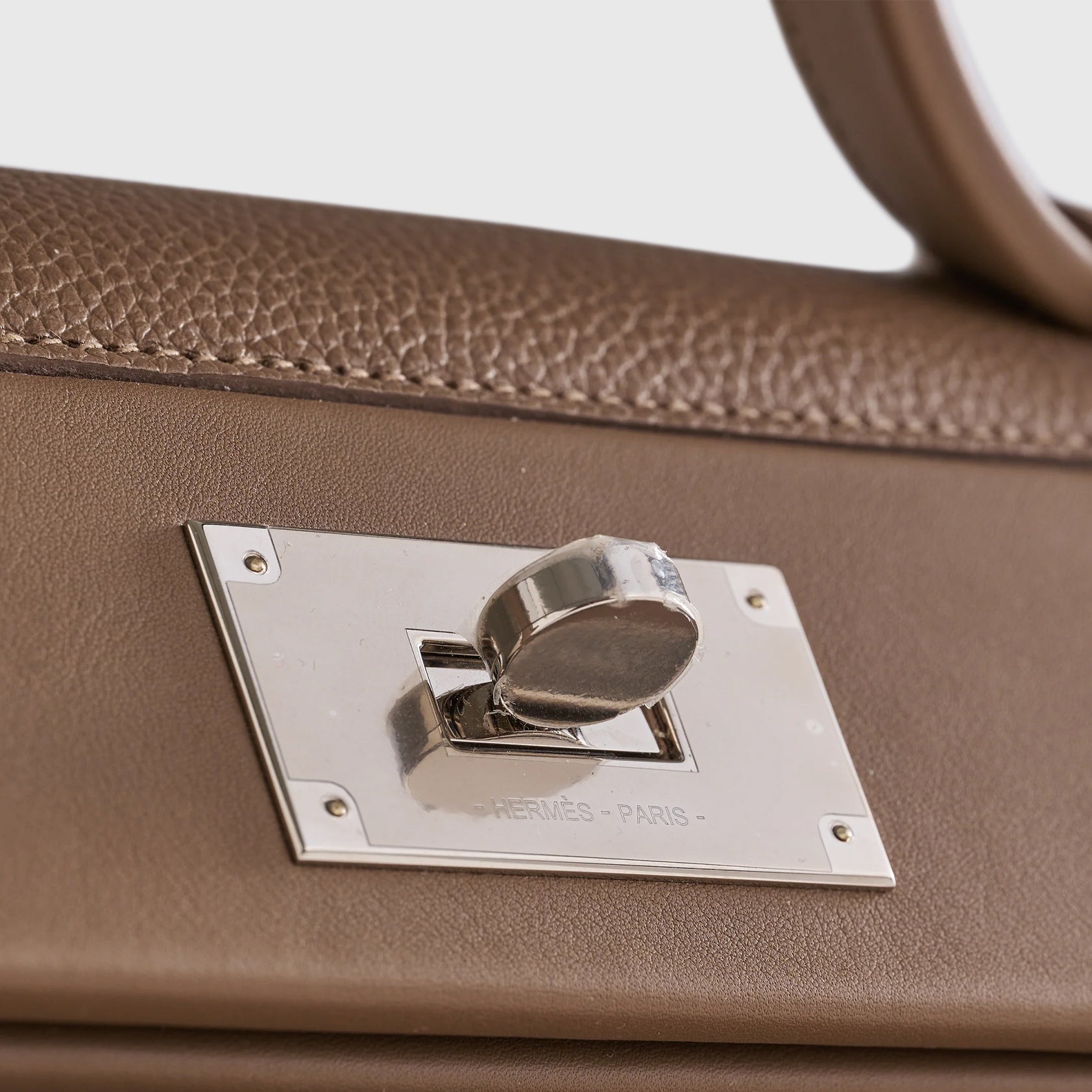 Hermès 24/24 29 Clemence Beige De Weimar Palladium Hardware - eliteUSA