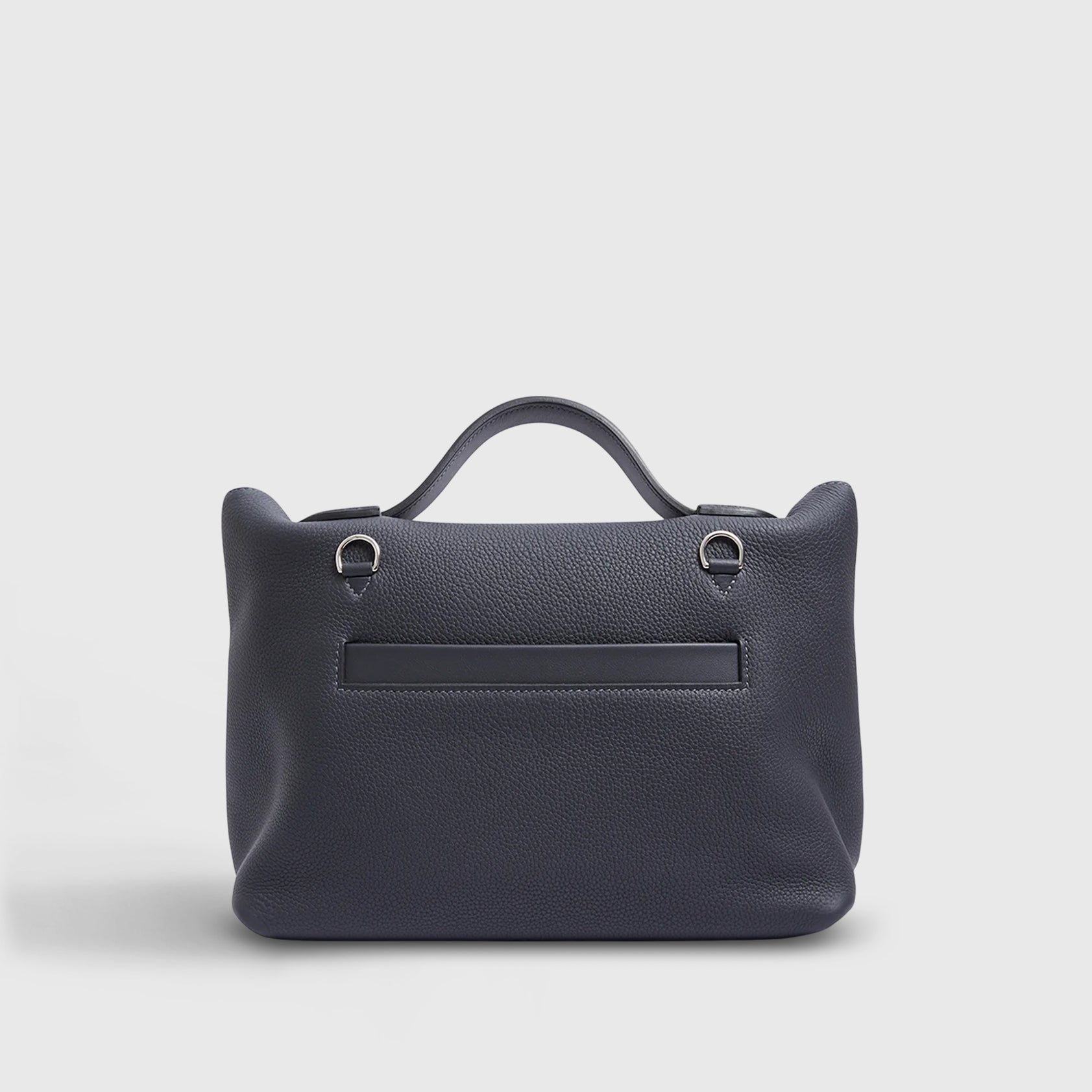 Hermès 24/24 29 Caban With Rose Shocking/Indigo Strap Palladium Hardware