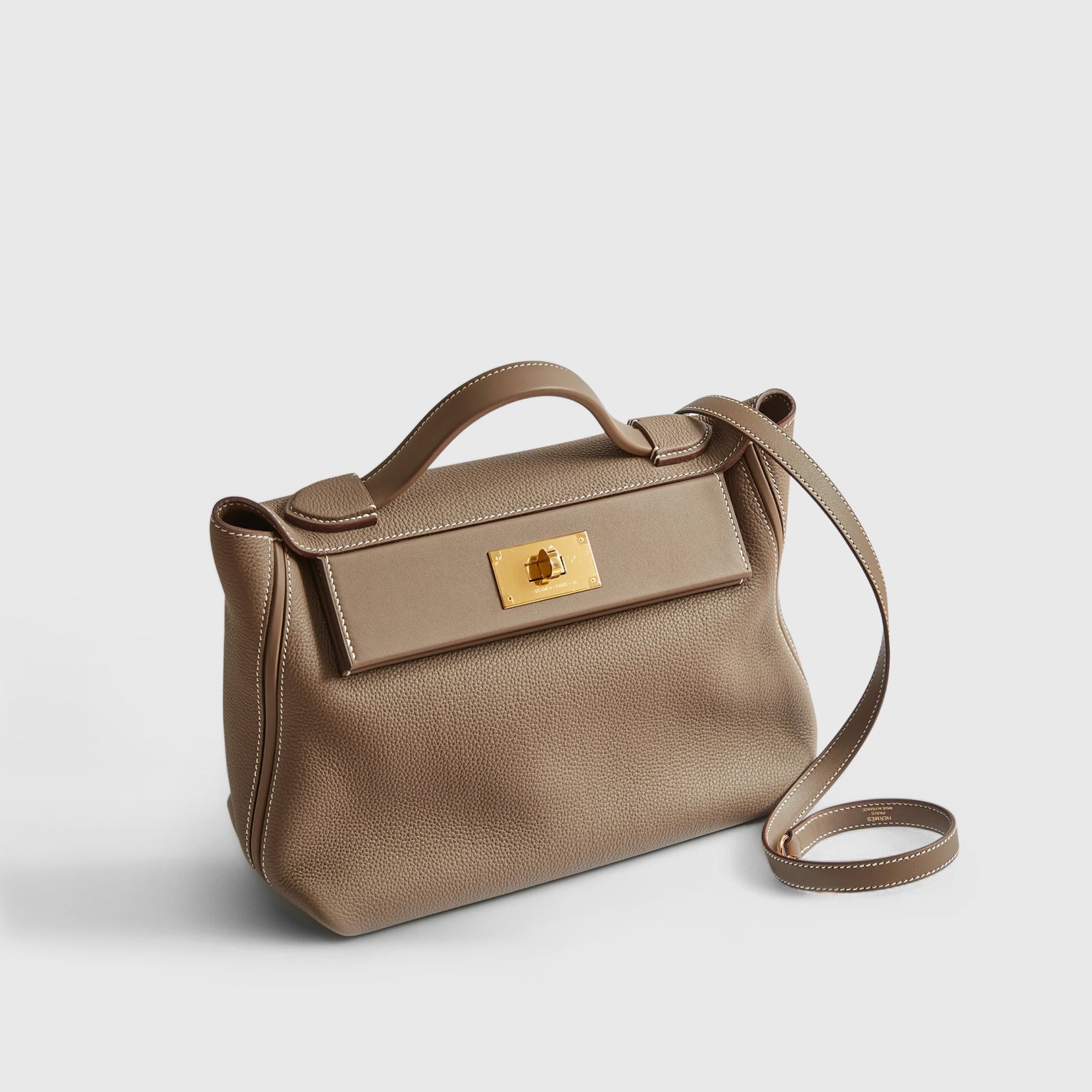 Hermès 24/24 29 Etoupe Gold Hardware