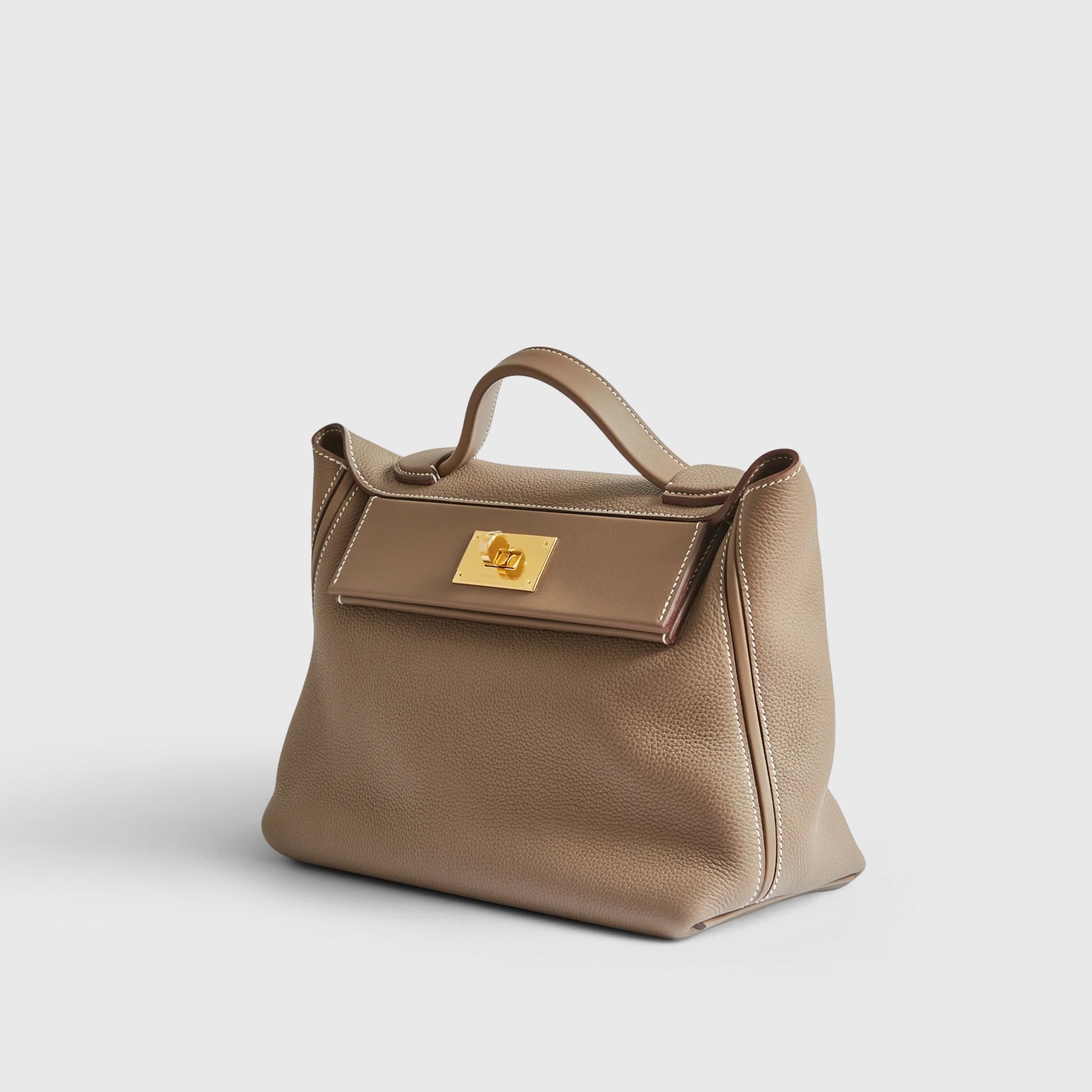 Hermès 24/24 29 Etoupe Gold Hardware