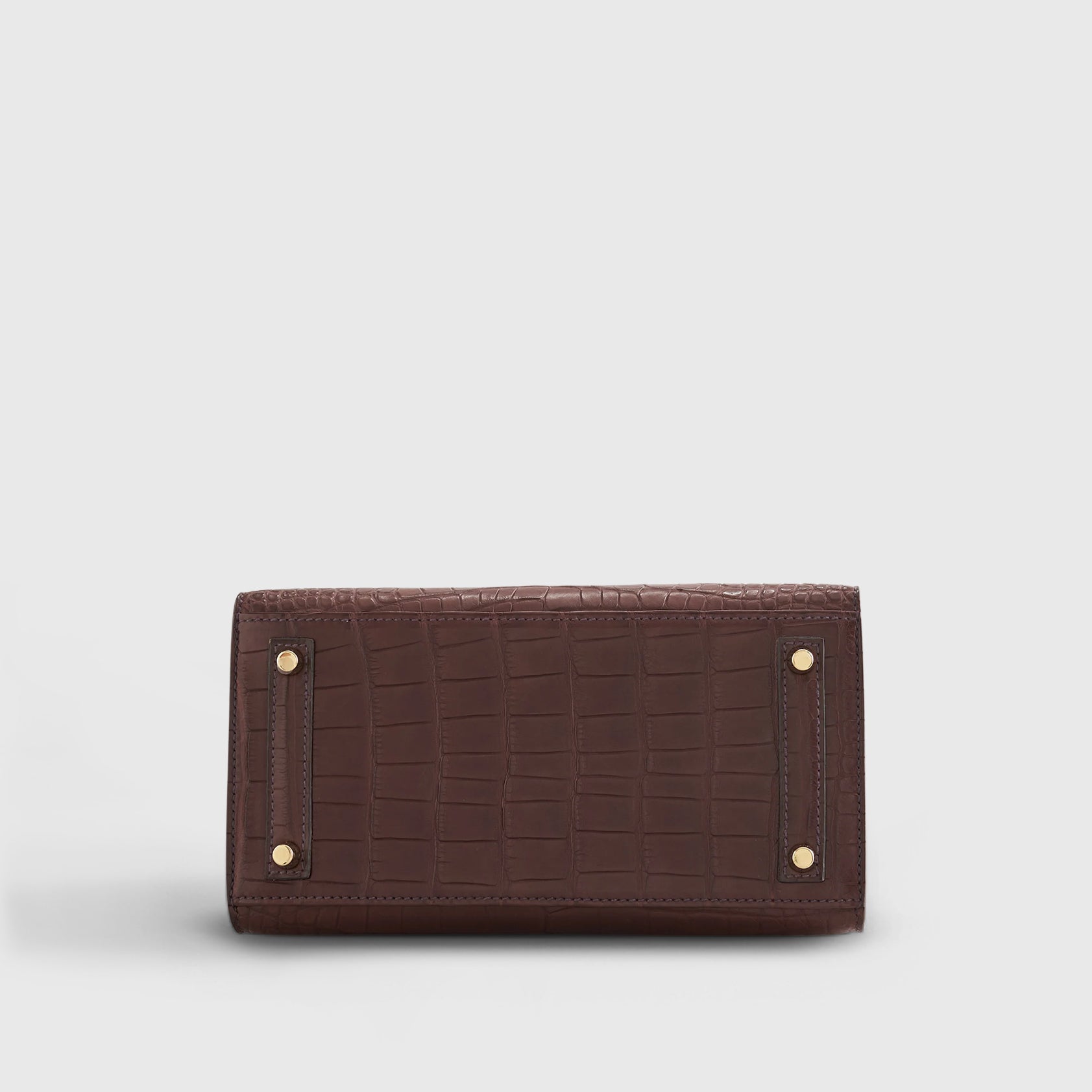 Hermès Birkin 20 Alligator Havane Gold Hardware Matte - eliteUSA