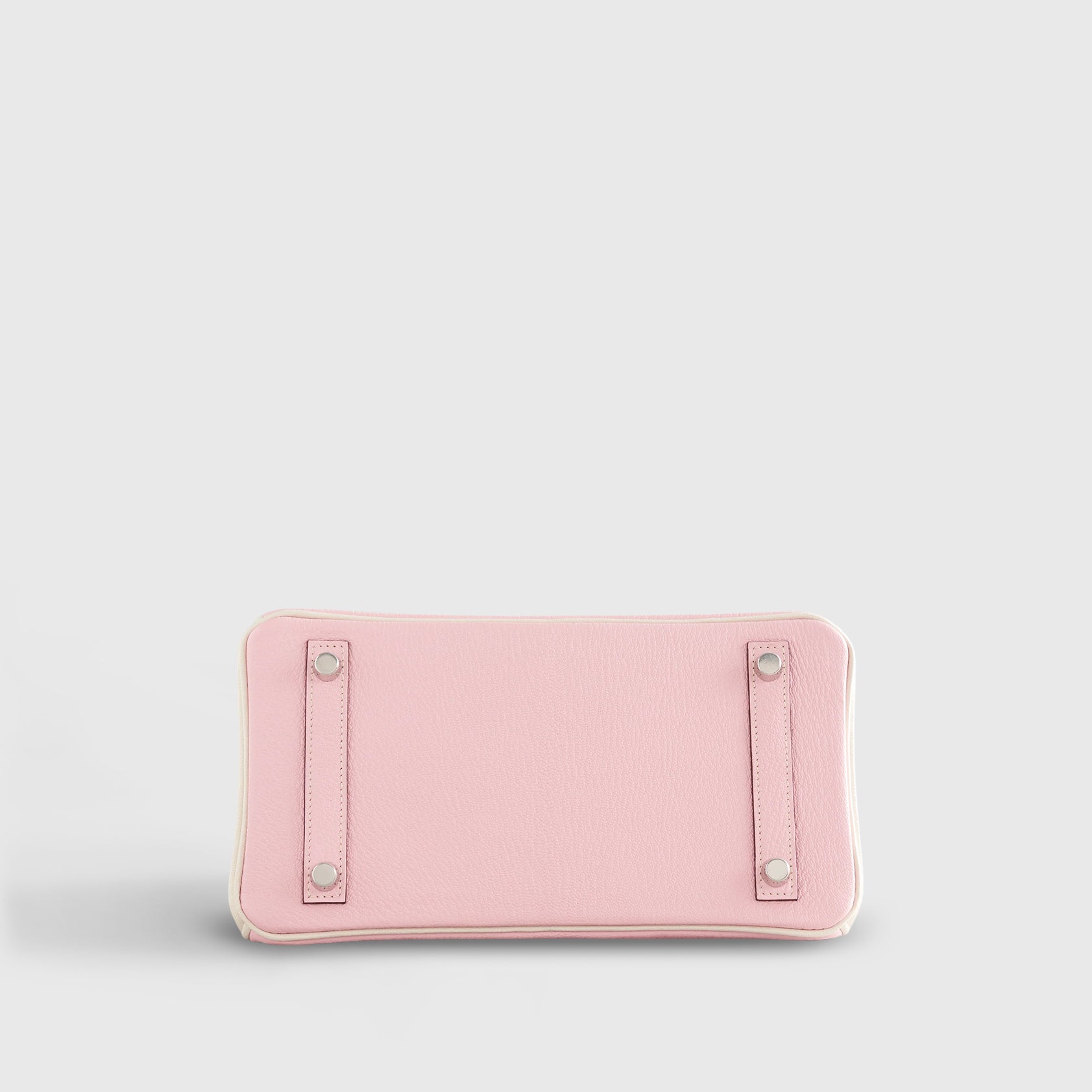 Hermès Birkin 25 Chevre Rose Sakura / Nata Palladium Hardware HSS - eliteUSA