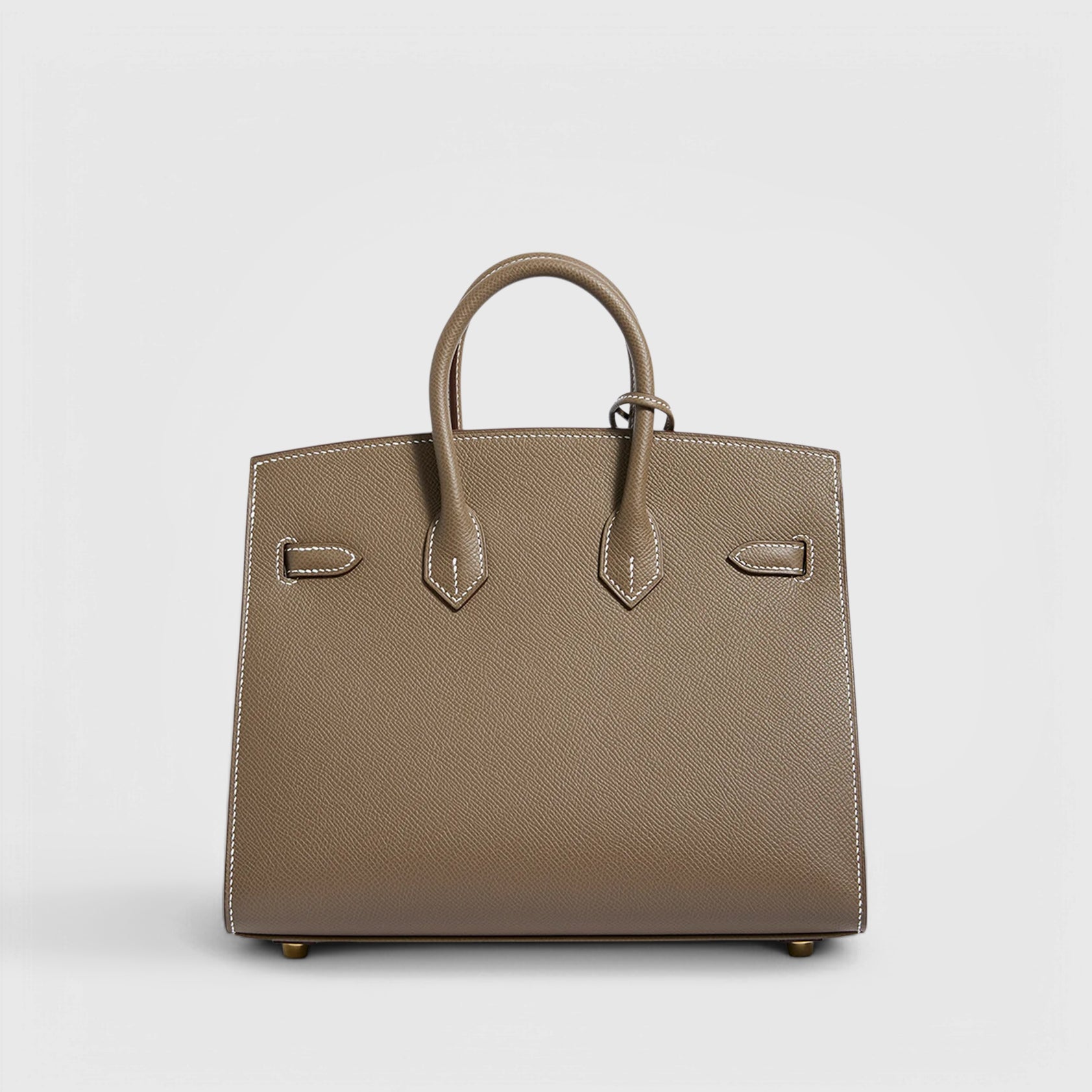 Hermès Birkin 25 Epsom Etoupe Sellier Gold Hardware