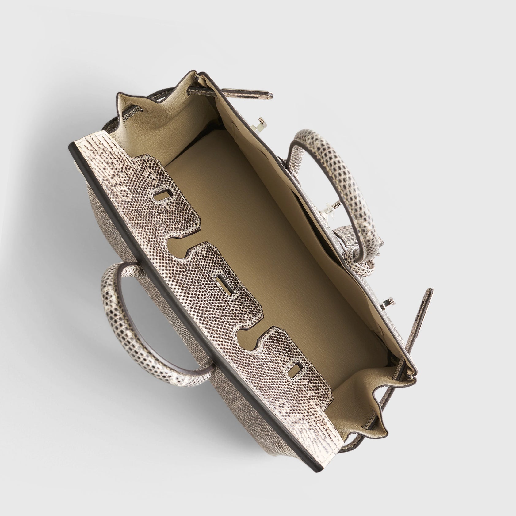 Hermès Birkin 25 Lizard Ombre Palladium Hardware