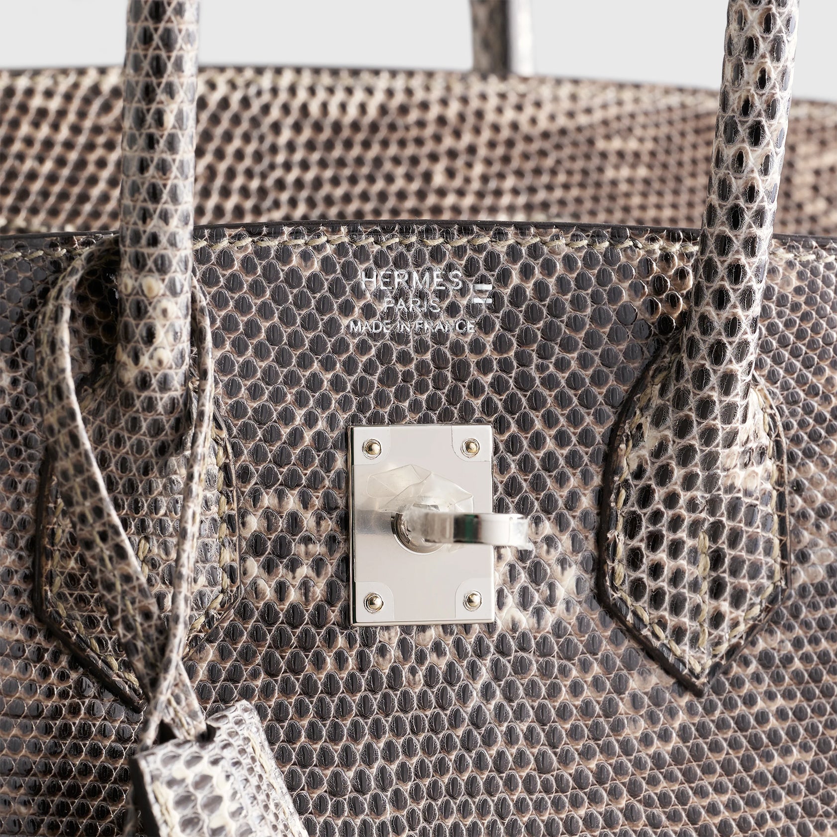 Hermès Birkin 25 Lizard Ombre Palladium Hardware