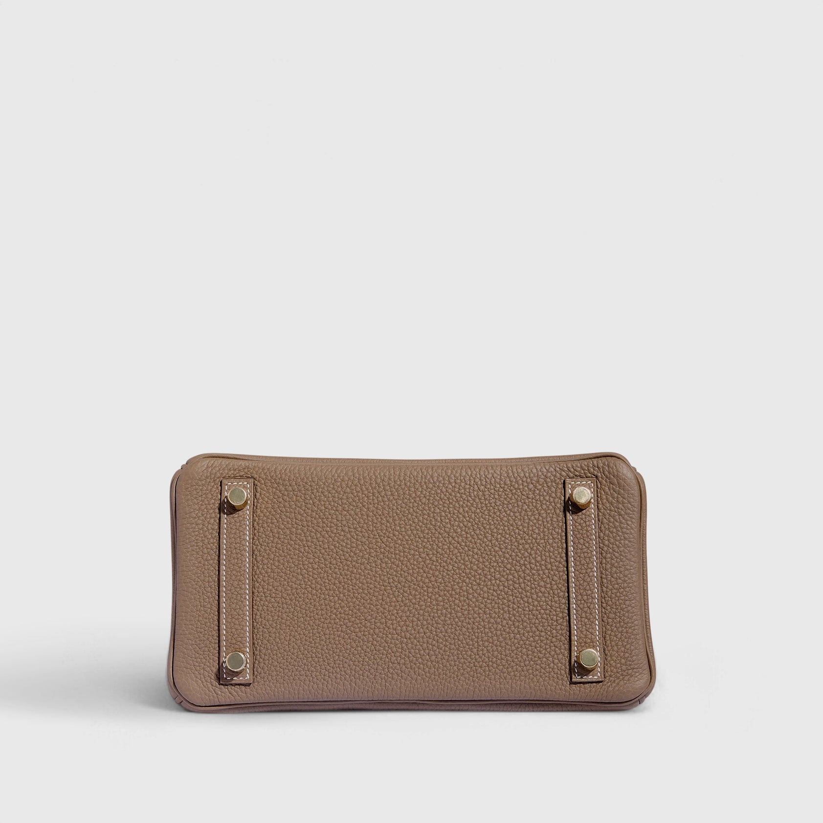 Hermès Birkin 25 Togo Etoupe Retourne Gold Hardware