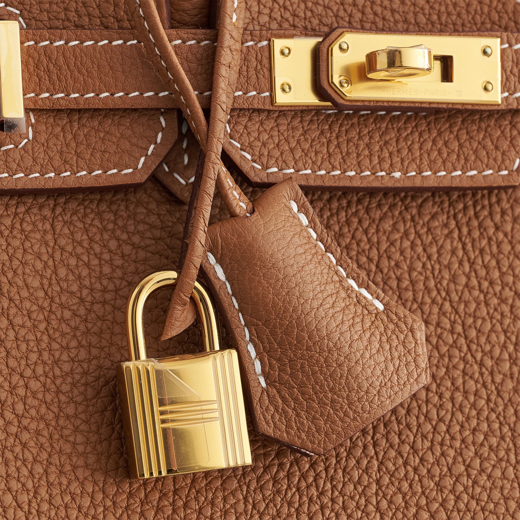 Hermès Birkin 25 Togo Gold Retourne Gold Hardware - eliteUSA