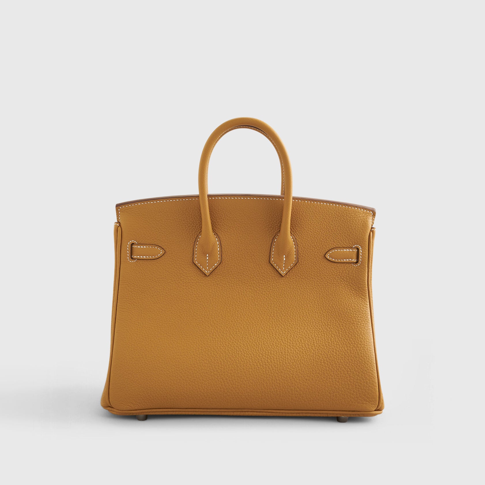 Hermès Birkin 25 Togo Natural Sable Palladium Hardware - eliteUSA
