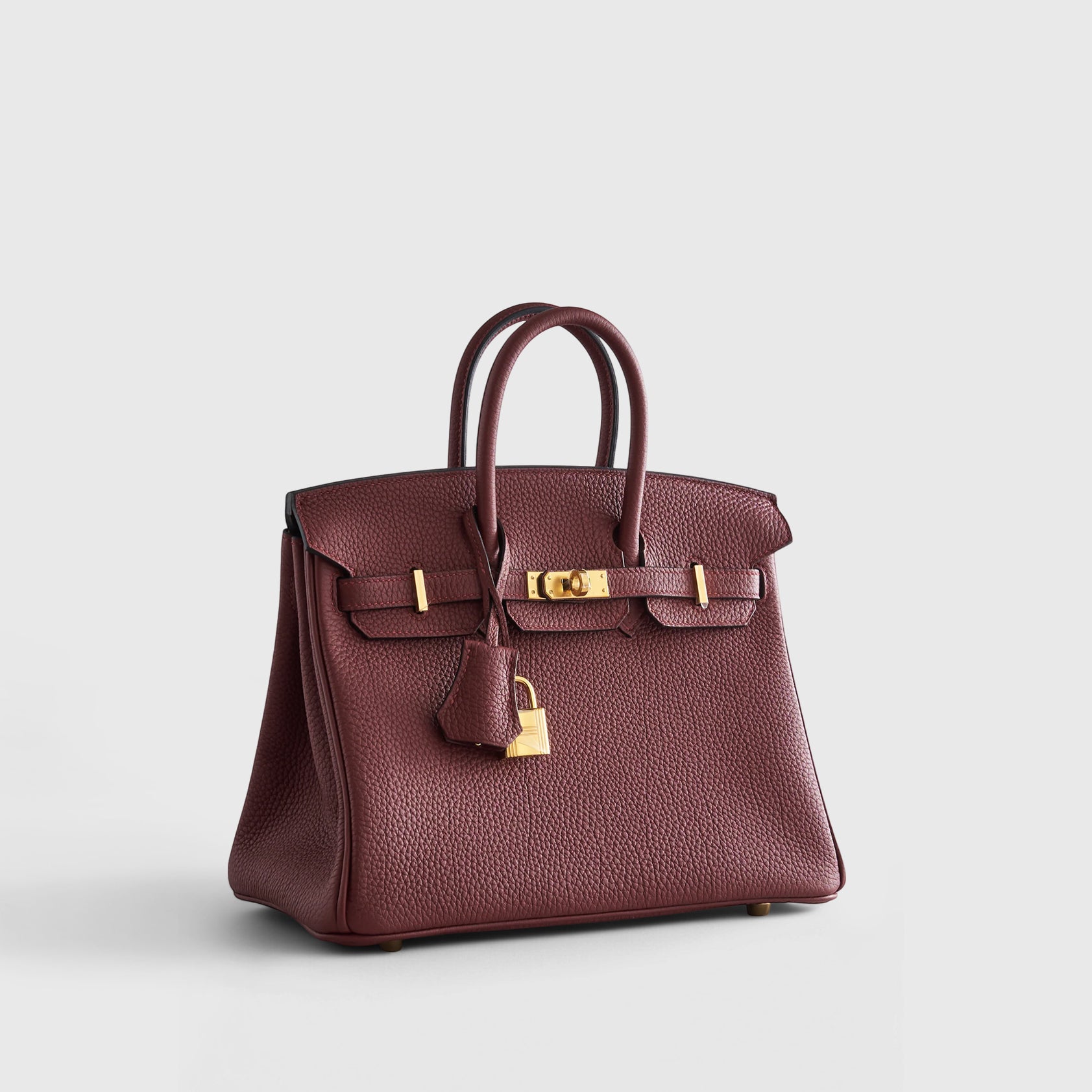 Hermès Birkin 25 Togo Rouge Sellier Retourne Gold Hardware - eliteUSA