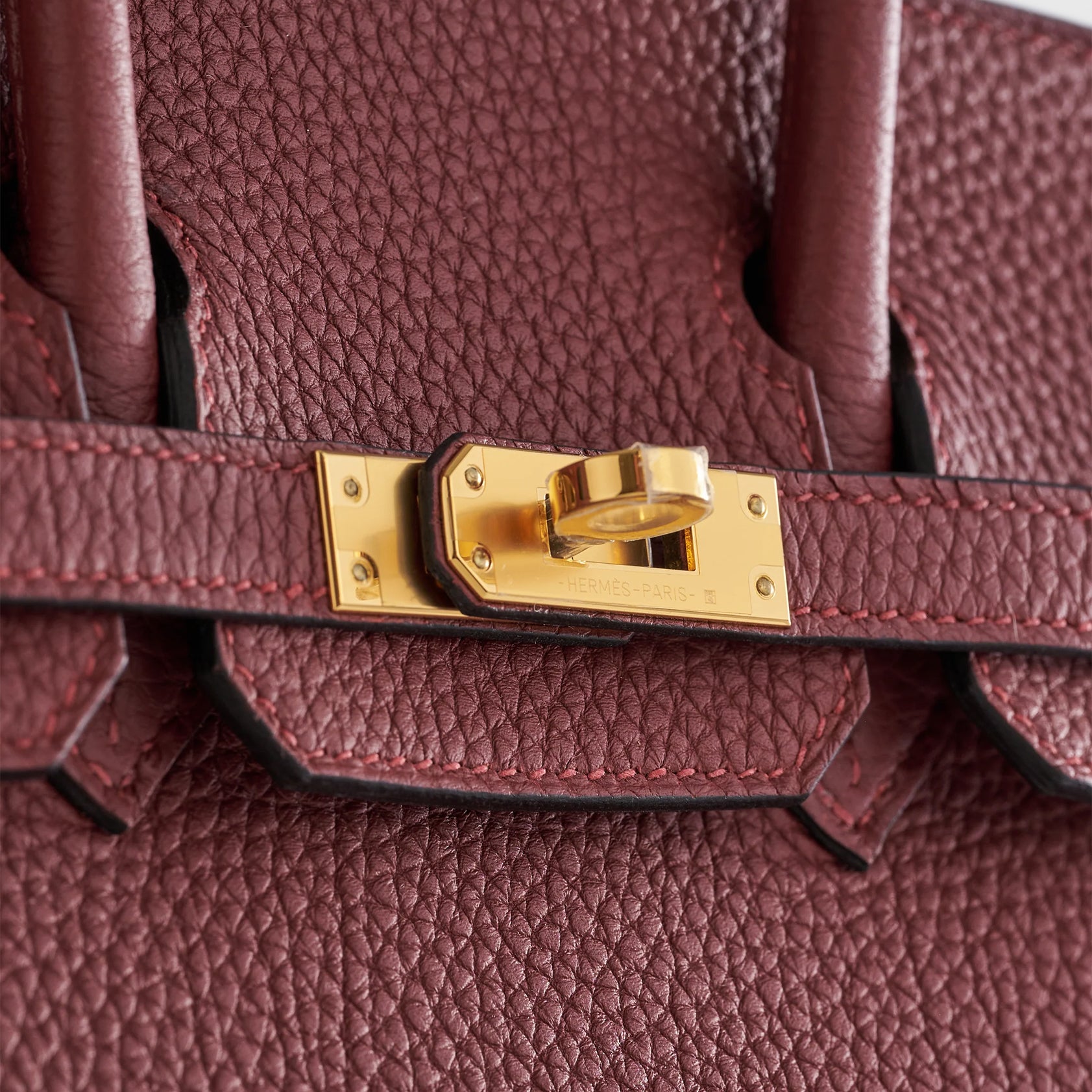 Hermès Birkin 25 Togo Rouge Sellier Retourne Gold Hardware - eliteUSA