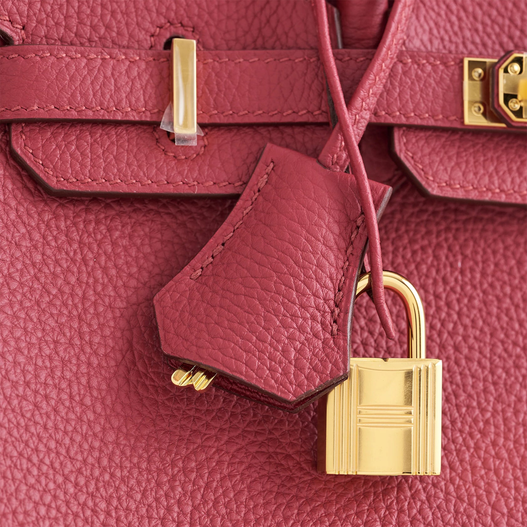 Hermès Birkin 25 Togo Rubis Gold Hardware - eliteUSA