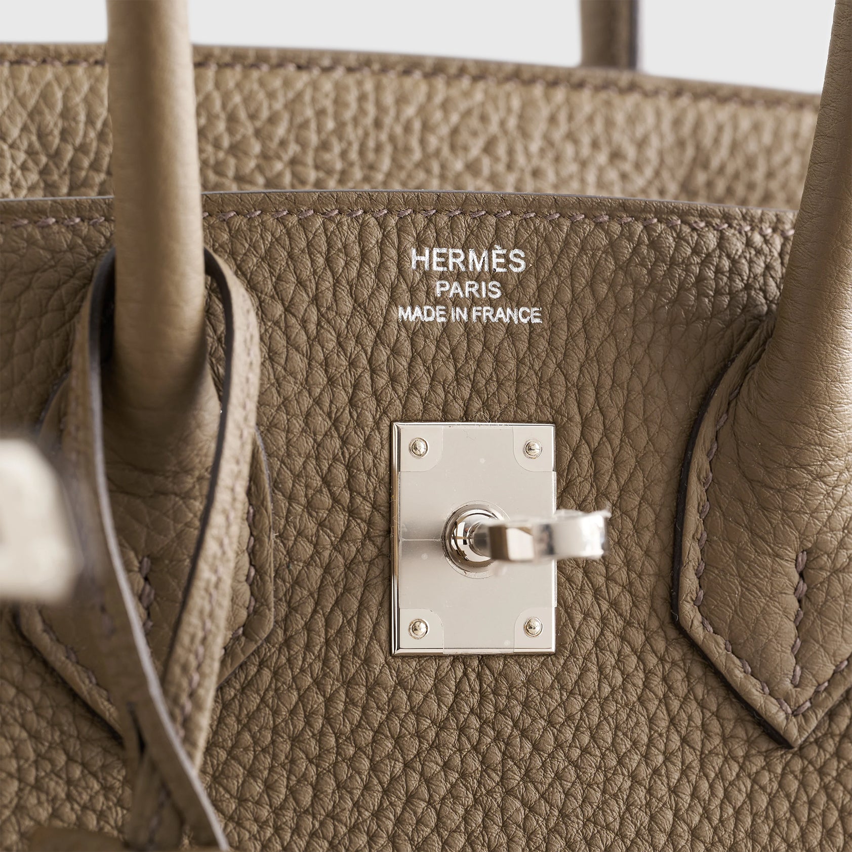 Hermès Birkin 25 Togo Toundra Palladium Hardware - eliteUSA